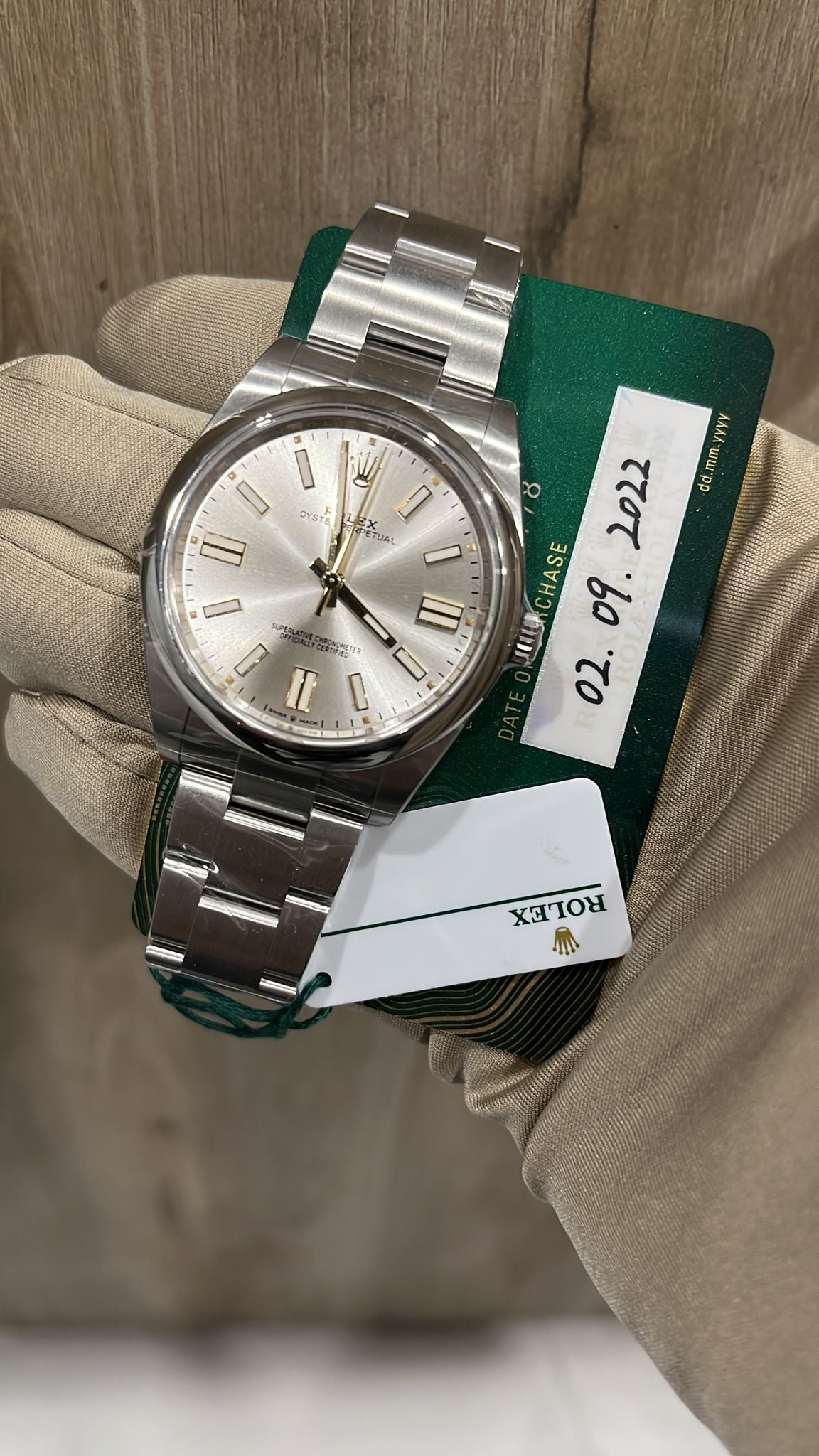 Rolex Oyster Perpetual 41 Oyster 124300