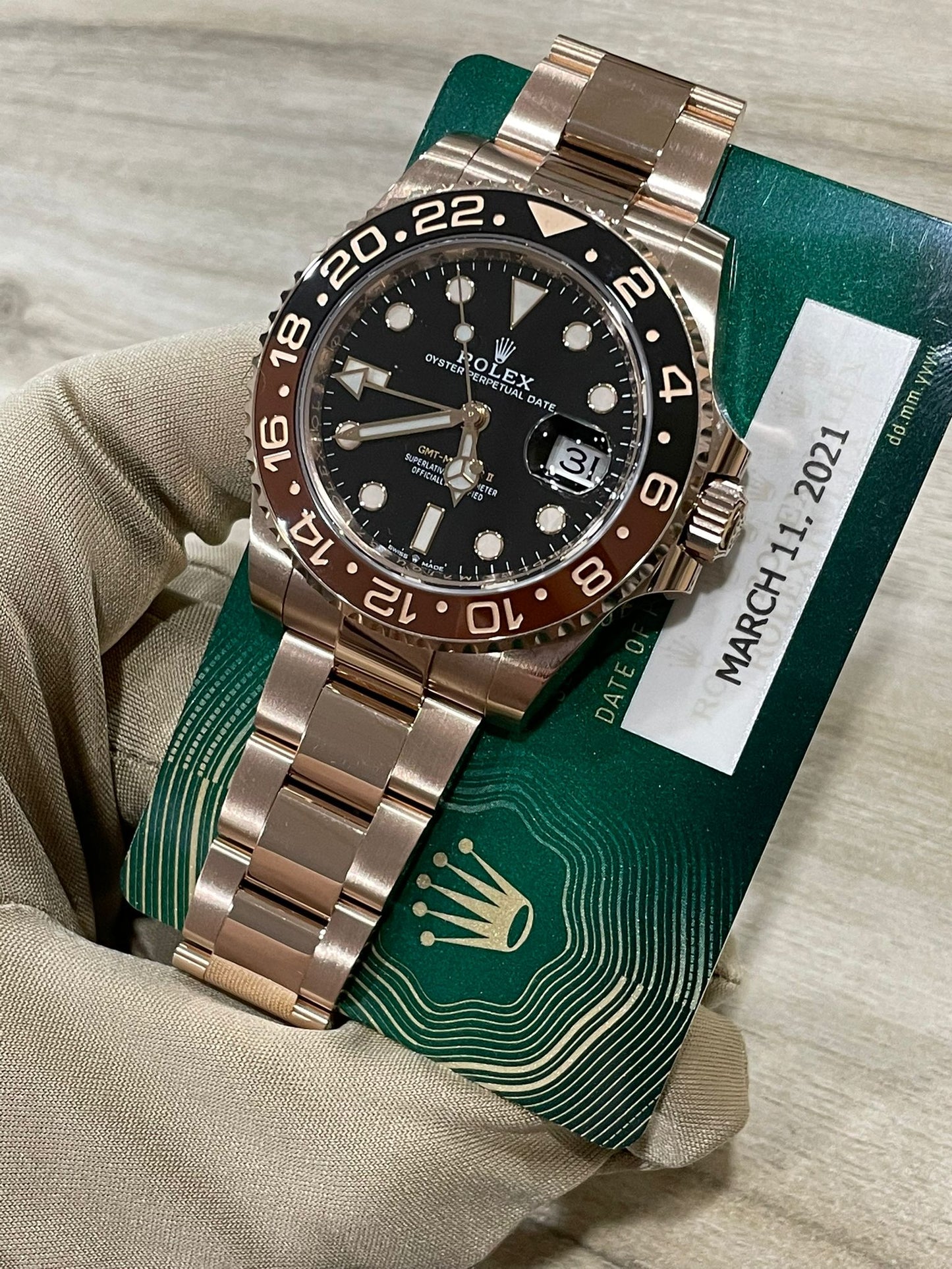 Rolex GMT Master 2 Oyster 126715CHNR