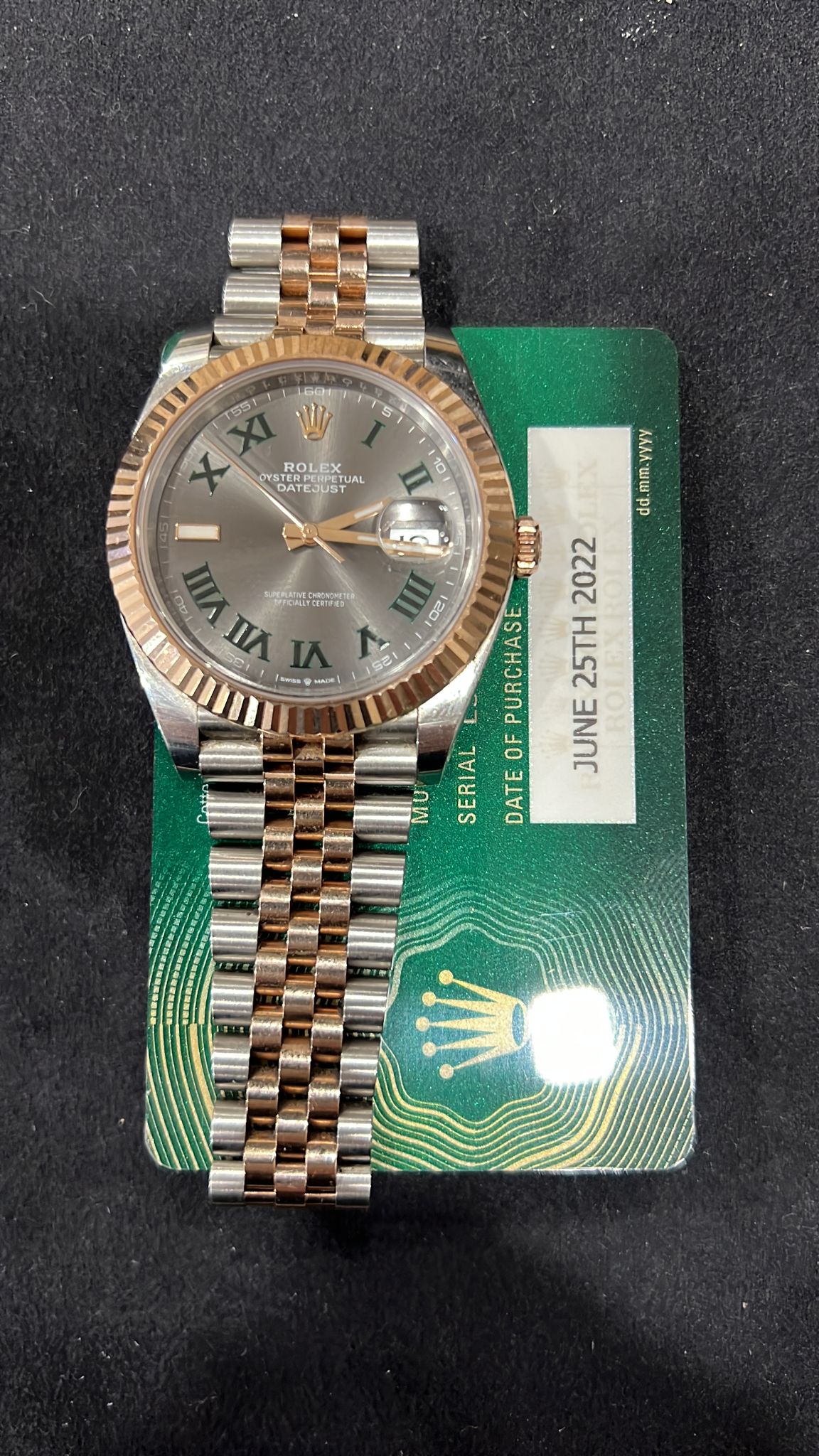 Rolex Datejust 41 Jubilee 126331