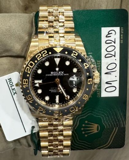 Rolex GMT Master 2 President 126718GRNR