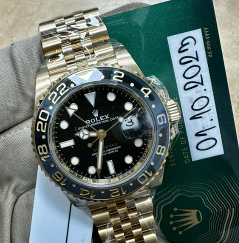 Rolex GMT Master 2 President 126718GRNR