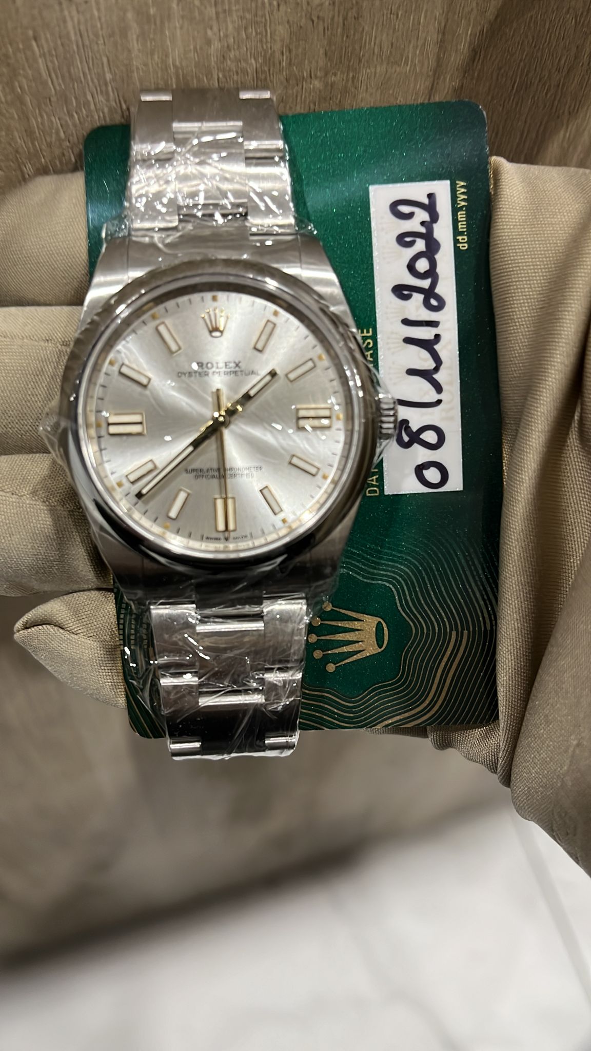 Rolex Oyster Perpetual 41 Oyster 124300