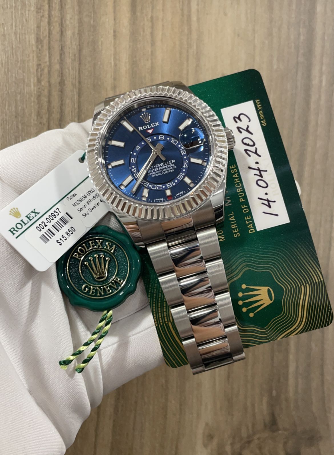 Rolex Sky Dweller Oyster 326934