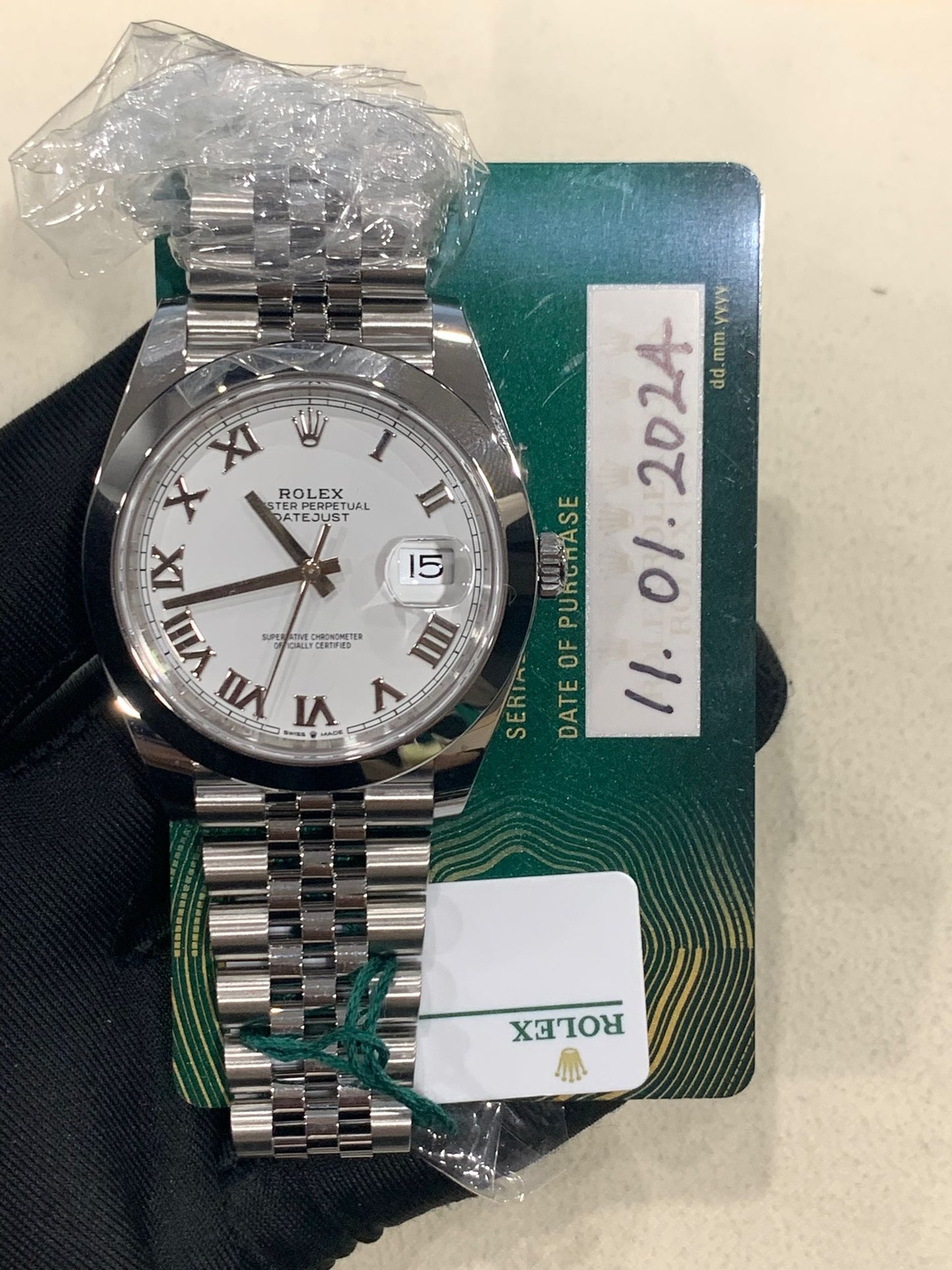 Rolex Datejust 41 Jubilee 126300