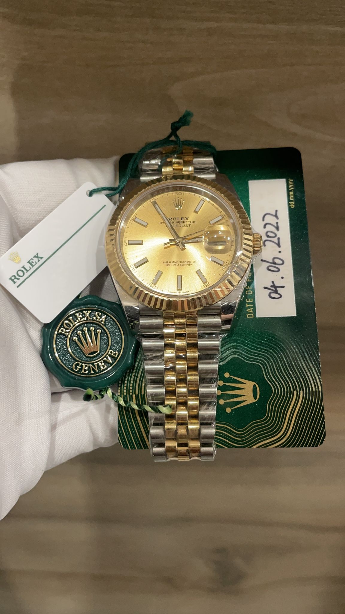 Rolex Datejust 41 Jubilee 126333