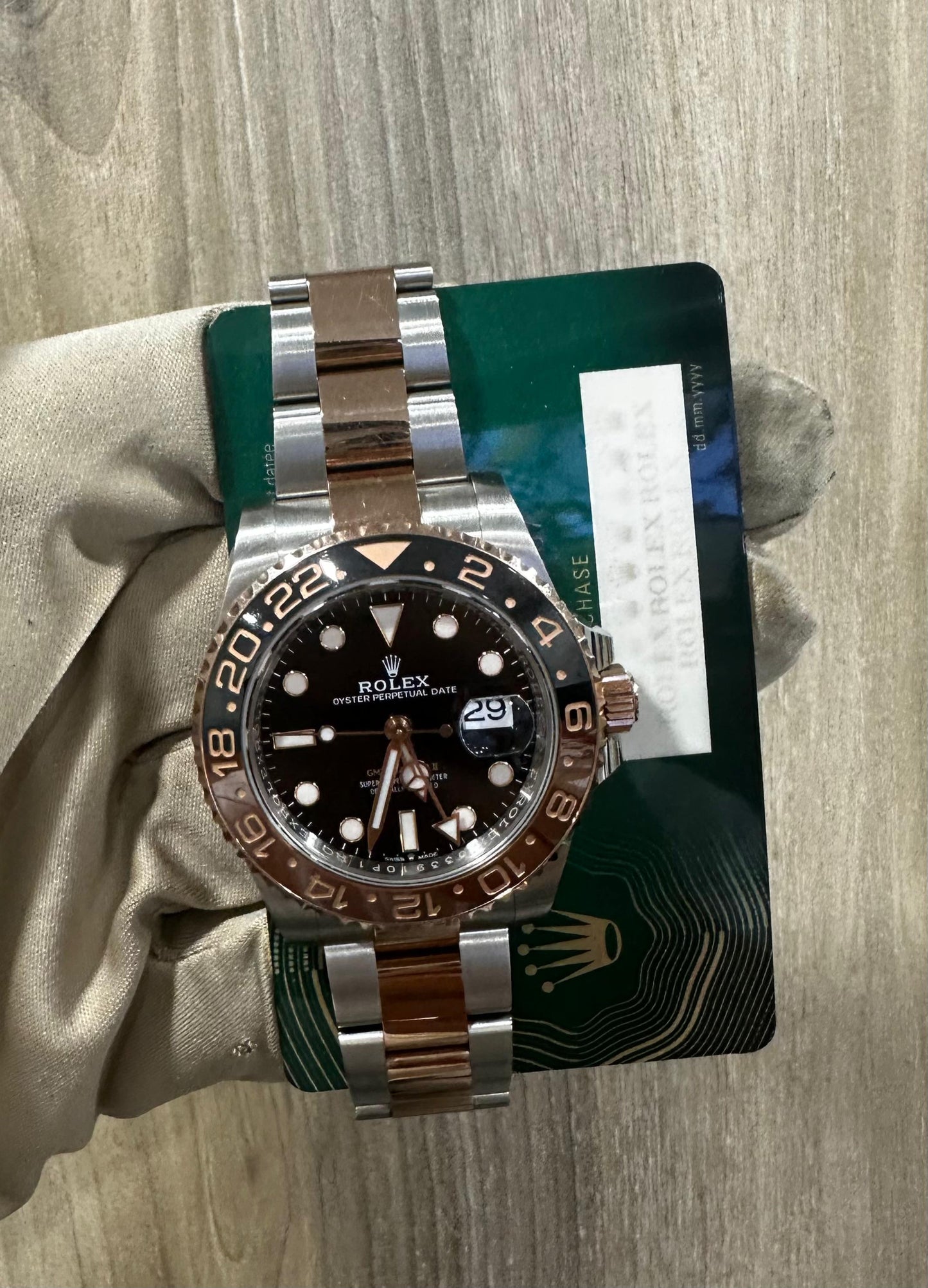 Rolex GMT Master 2 Oyster 126711CHNR