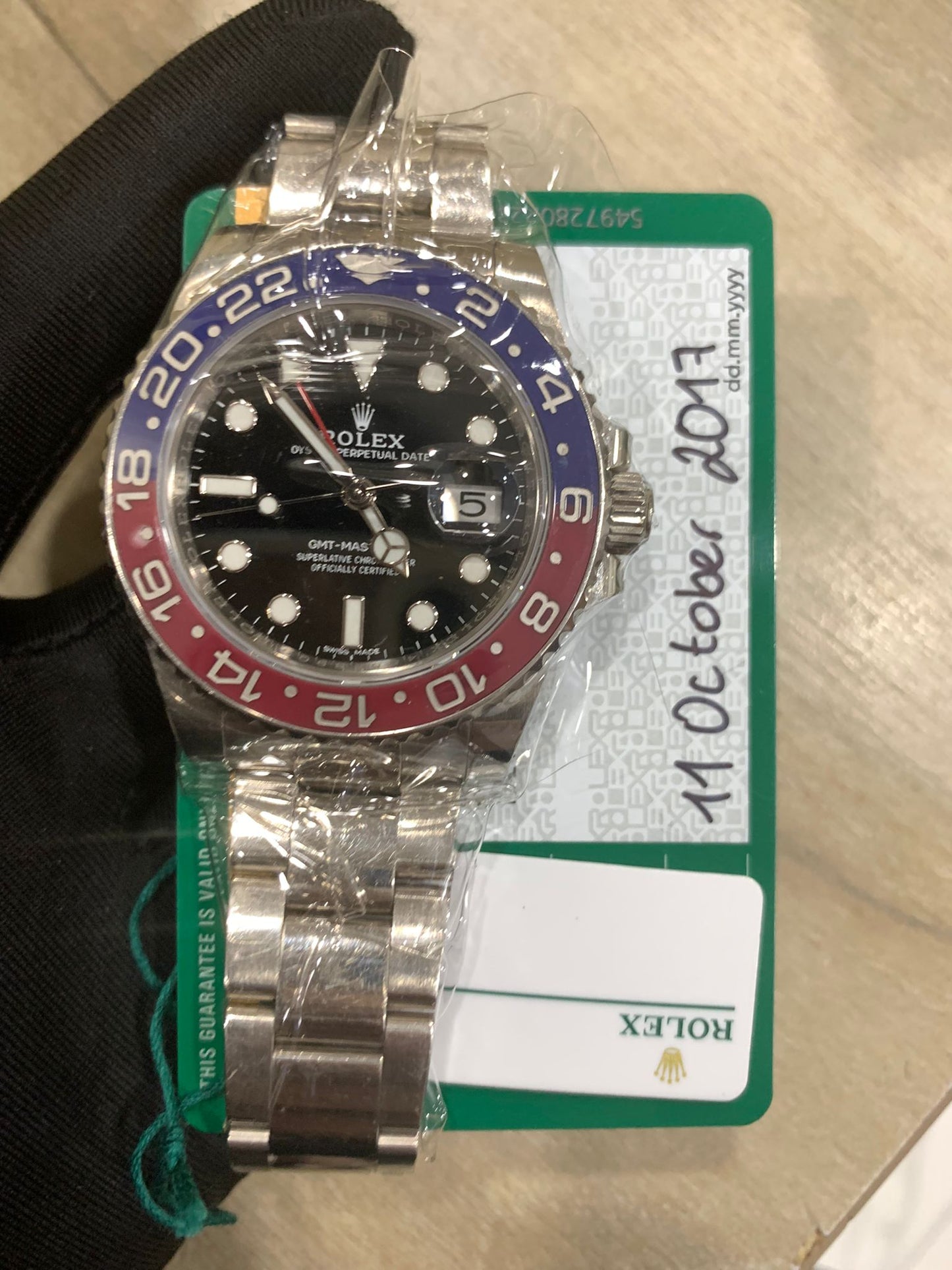 Rolex GMT Master 2 Oyster 116719BLR0