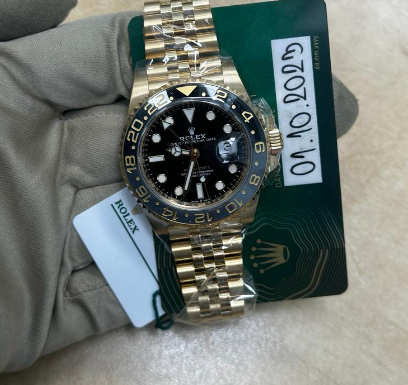 Rolex GMT Master 2 President 126718GRNR