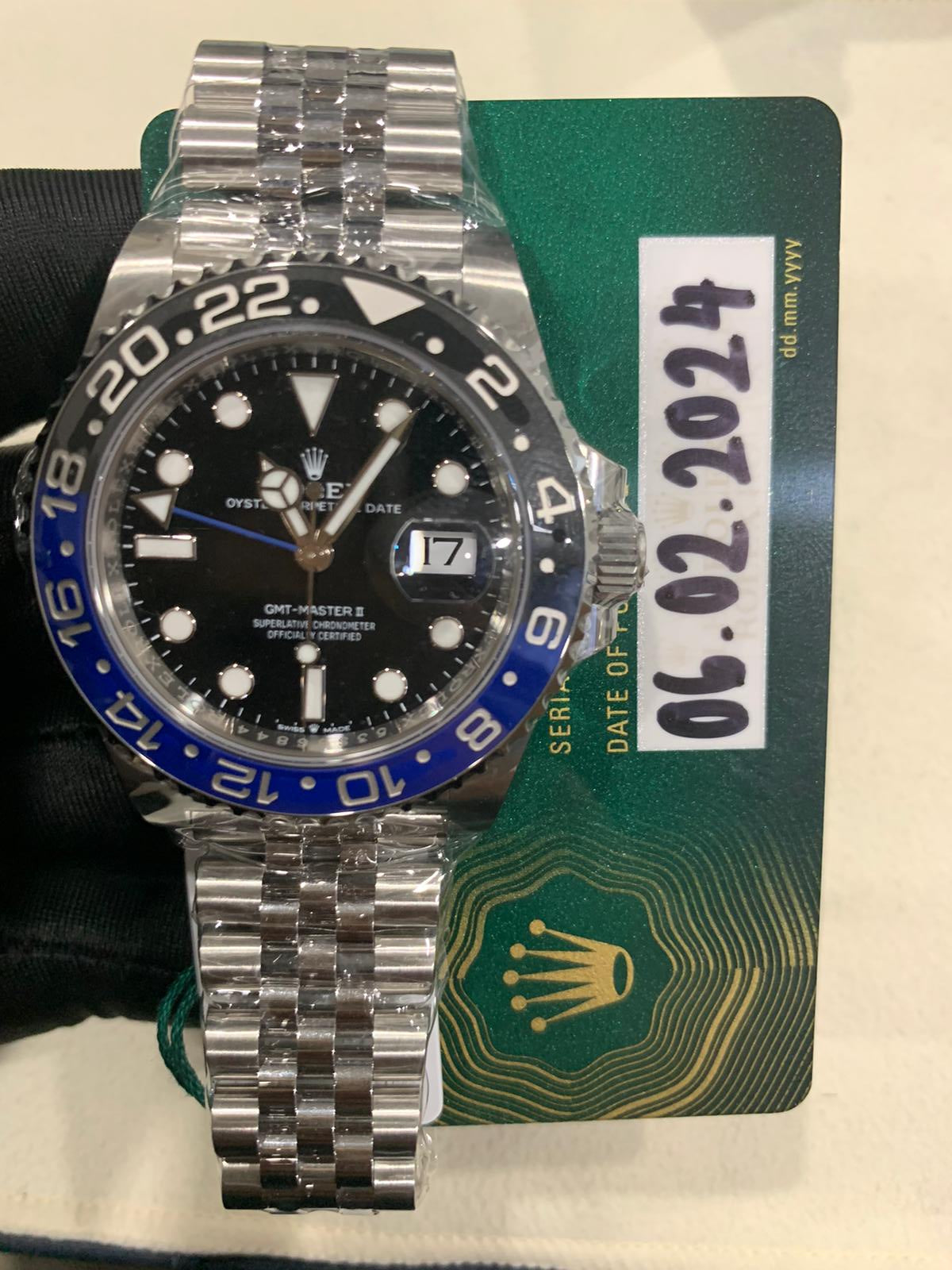 Rolex GMT Master 2 Jubilee 126710BLNR