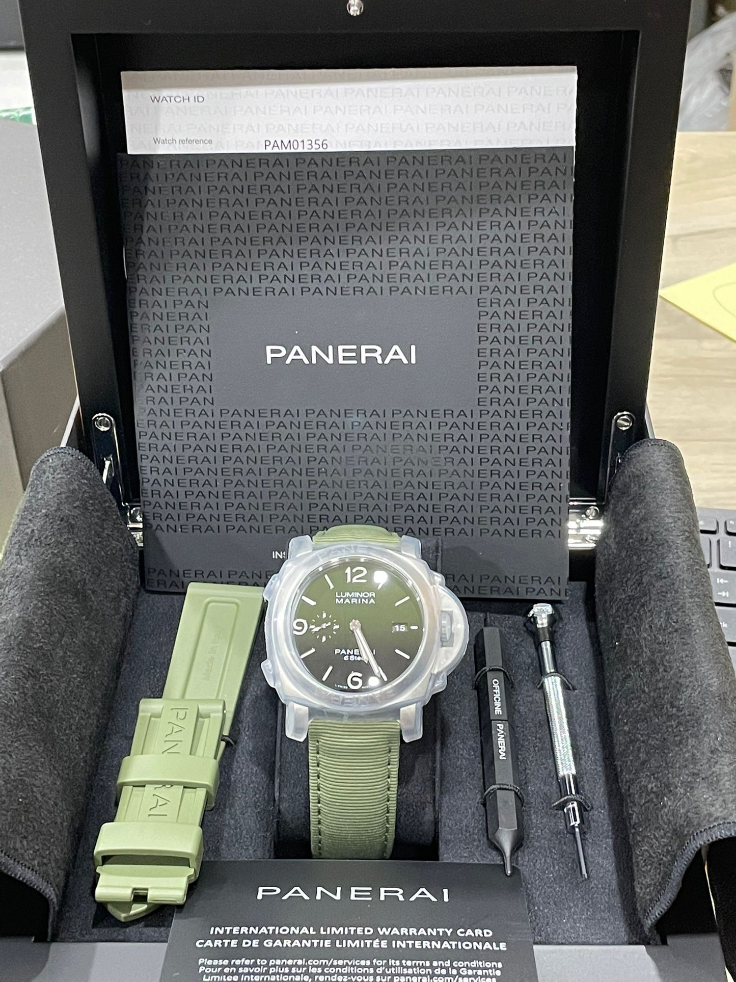 Panerai  Green Nato PAM01356