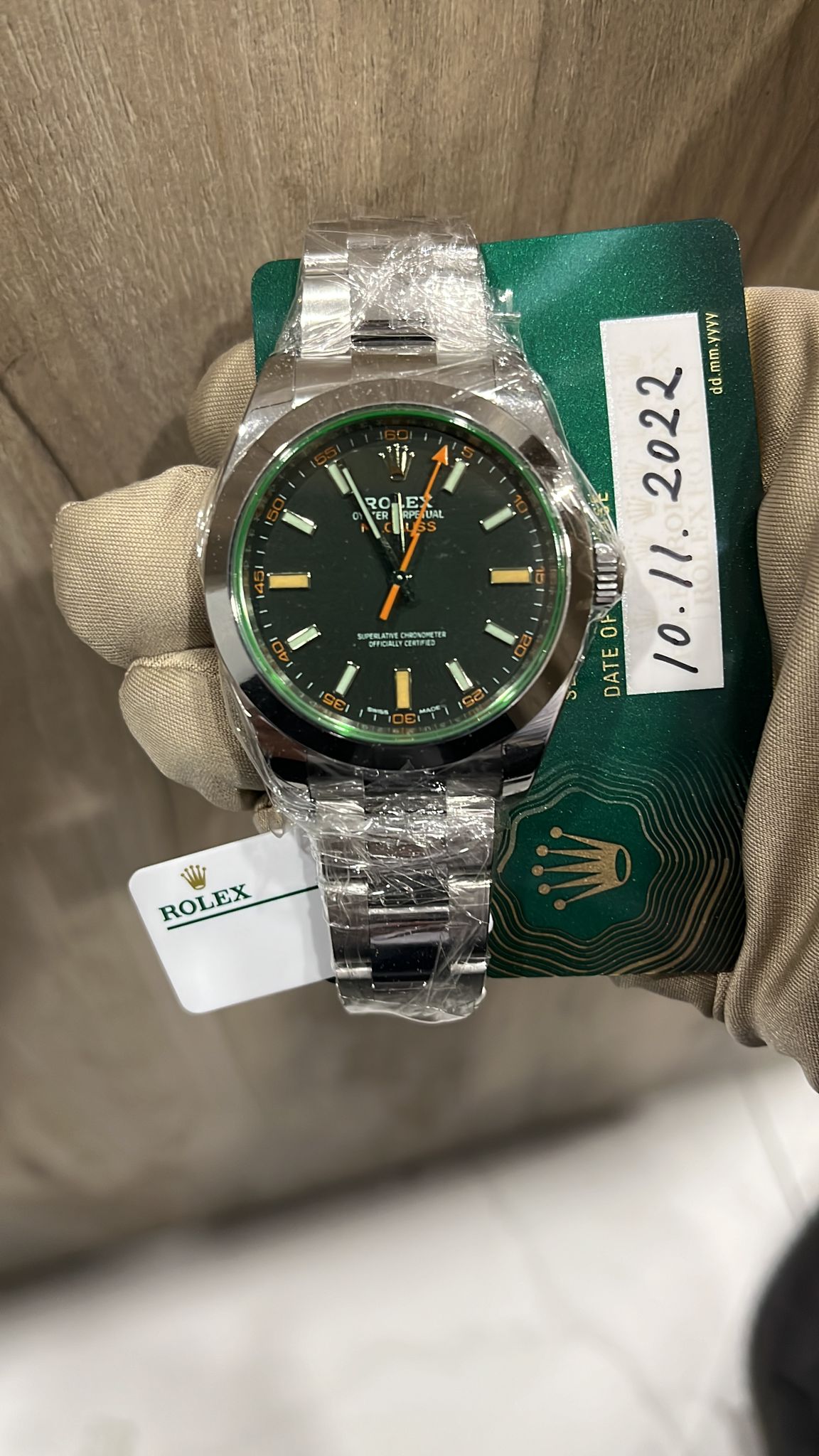 Rolex Milgauss Oyster 116400GV