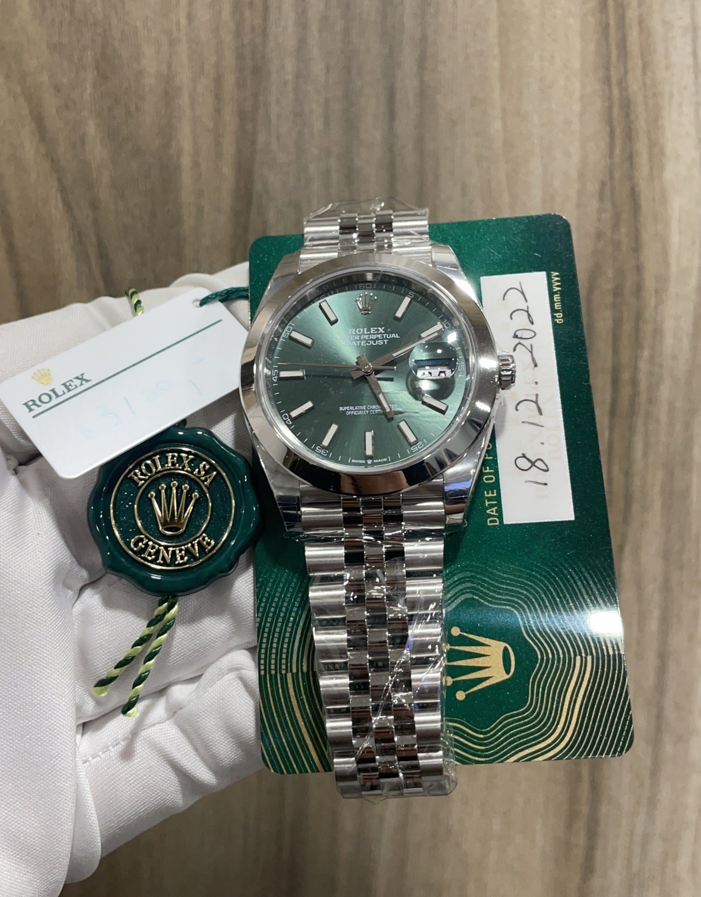 Rolex Datejust 41 Jubilee 126300