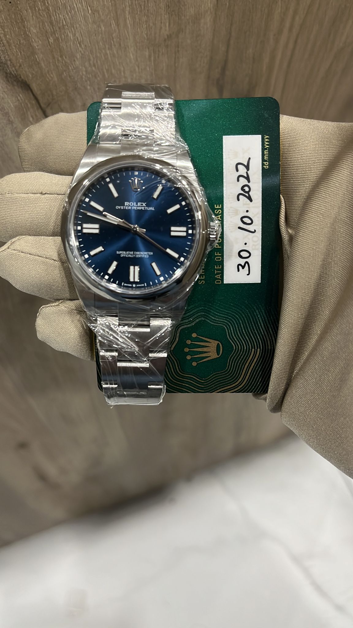 Rolex Oyster Perpetual 41 Oyster 124300