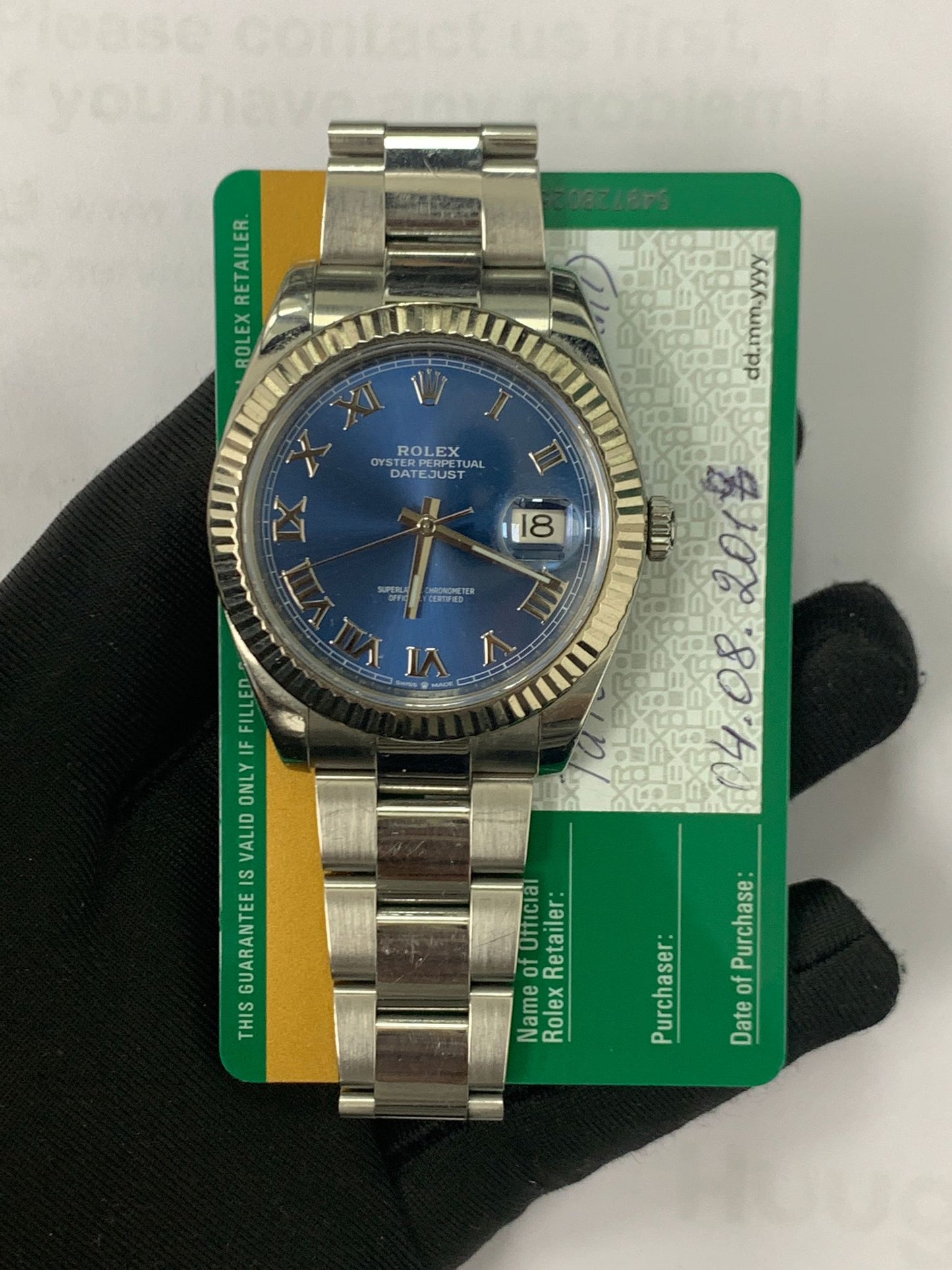 Rolex Datejust 41 Oyster 126334