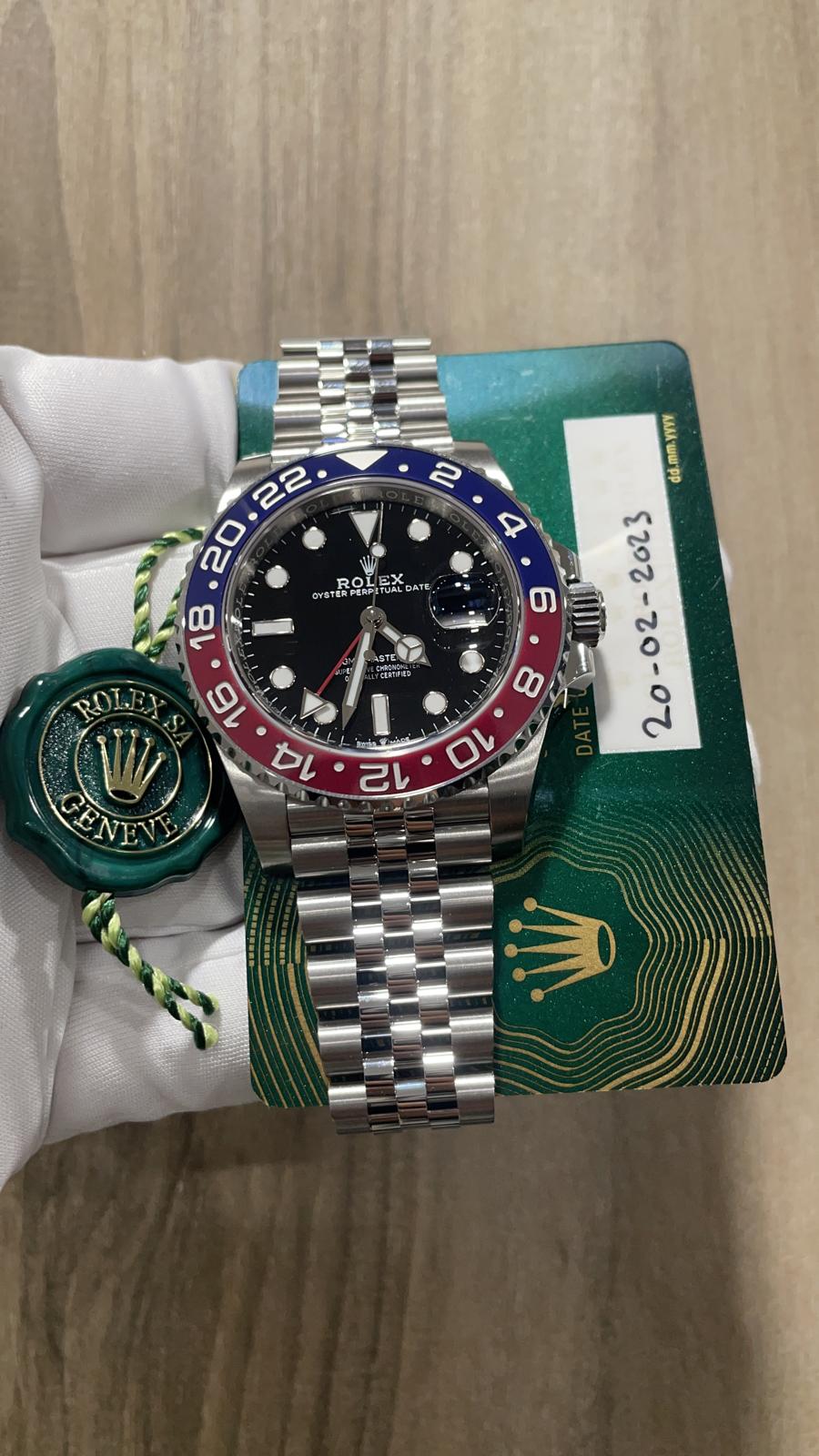 Rolex GMT Master 2 Jubilee 126710BLRO