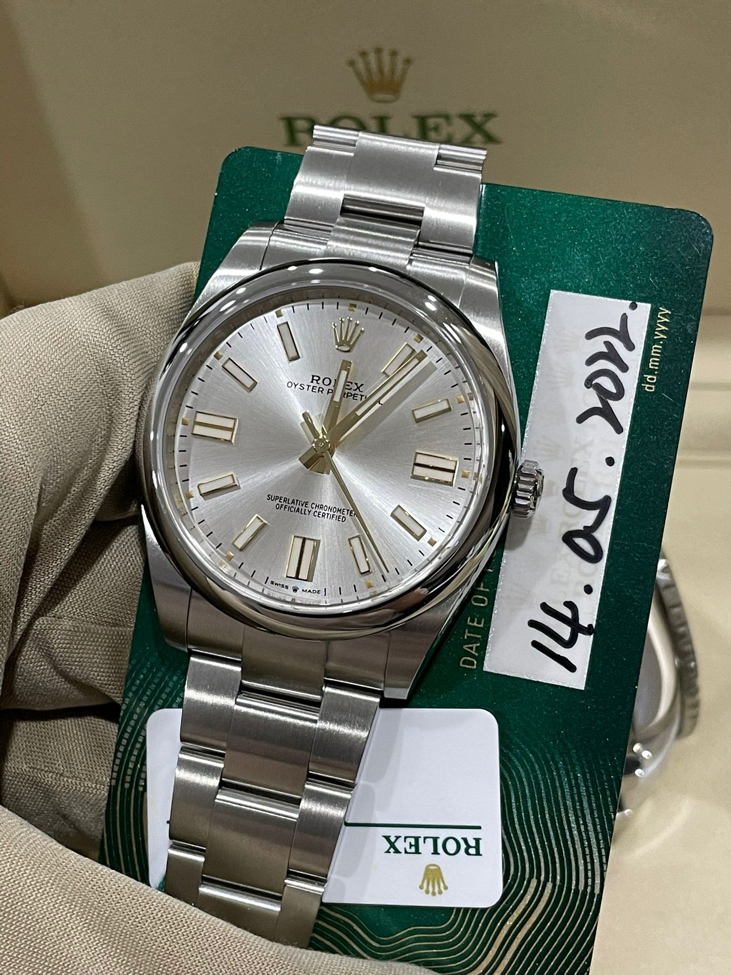 Rolex Oyster Perpetual 41 Oyster 124300