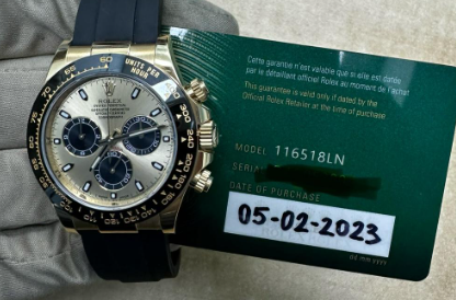 Rolex Daytona OysterFlex 116518LN