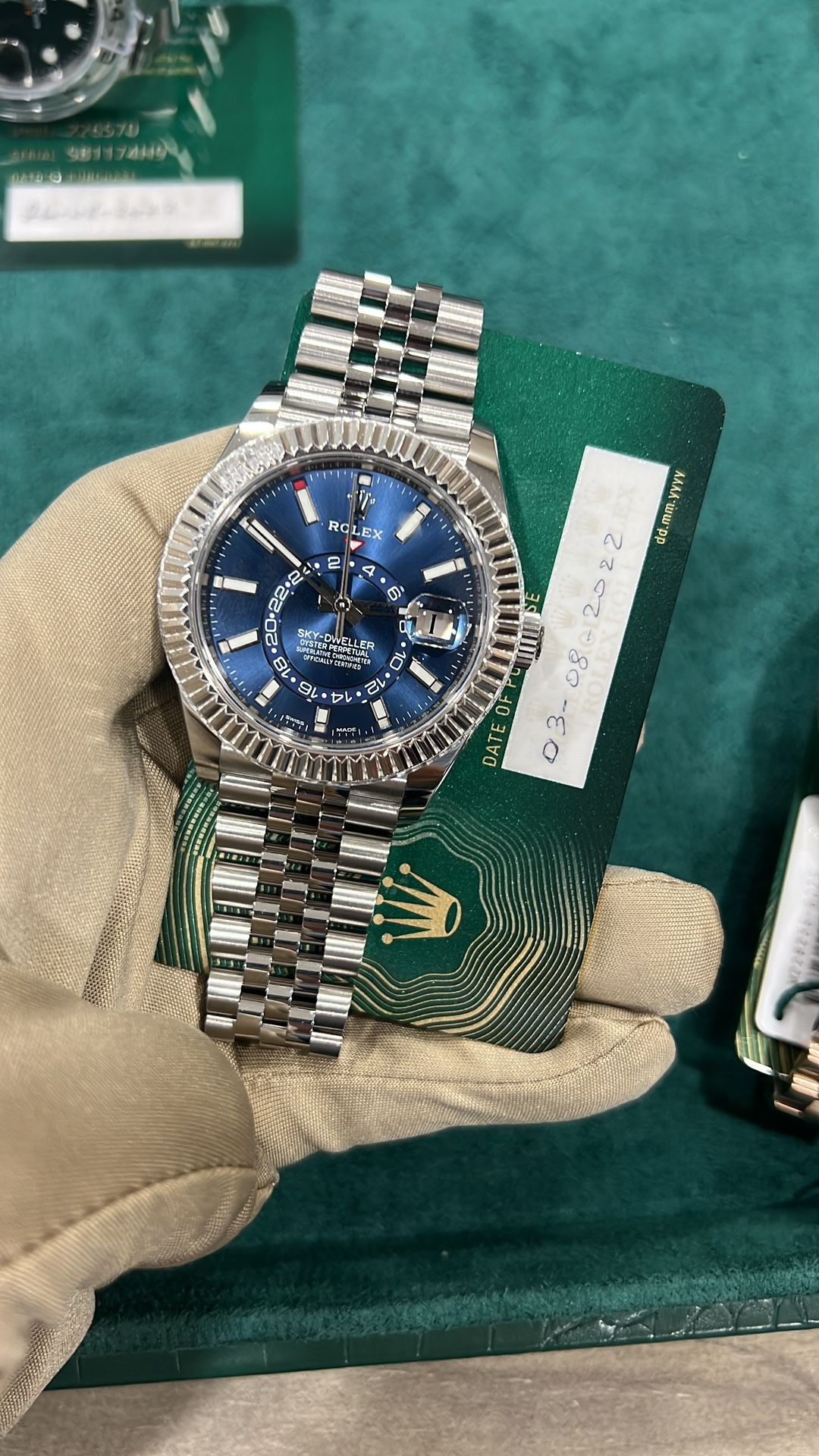 Rolex Sky Dweller Jubilee 326934