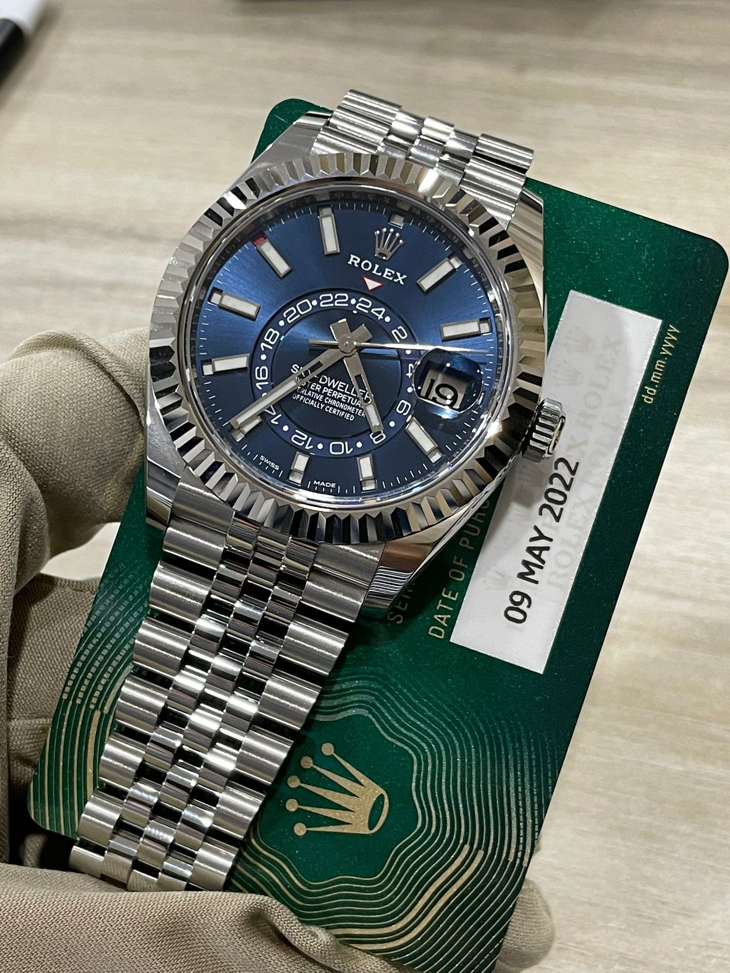 Rolex Sky Dweller Jubilee 326934