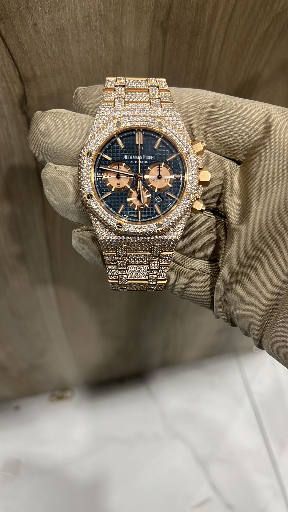 Audemars   Custom Diamonds