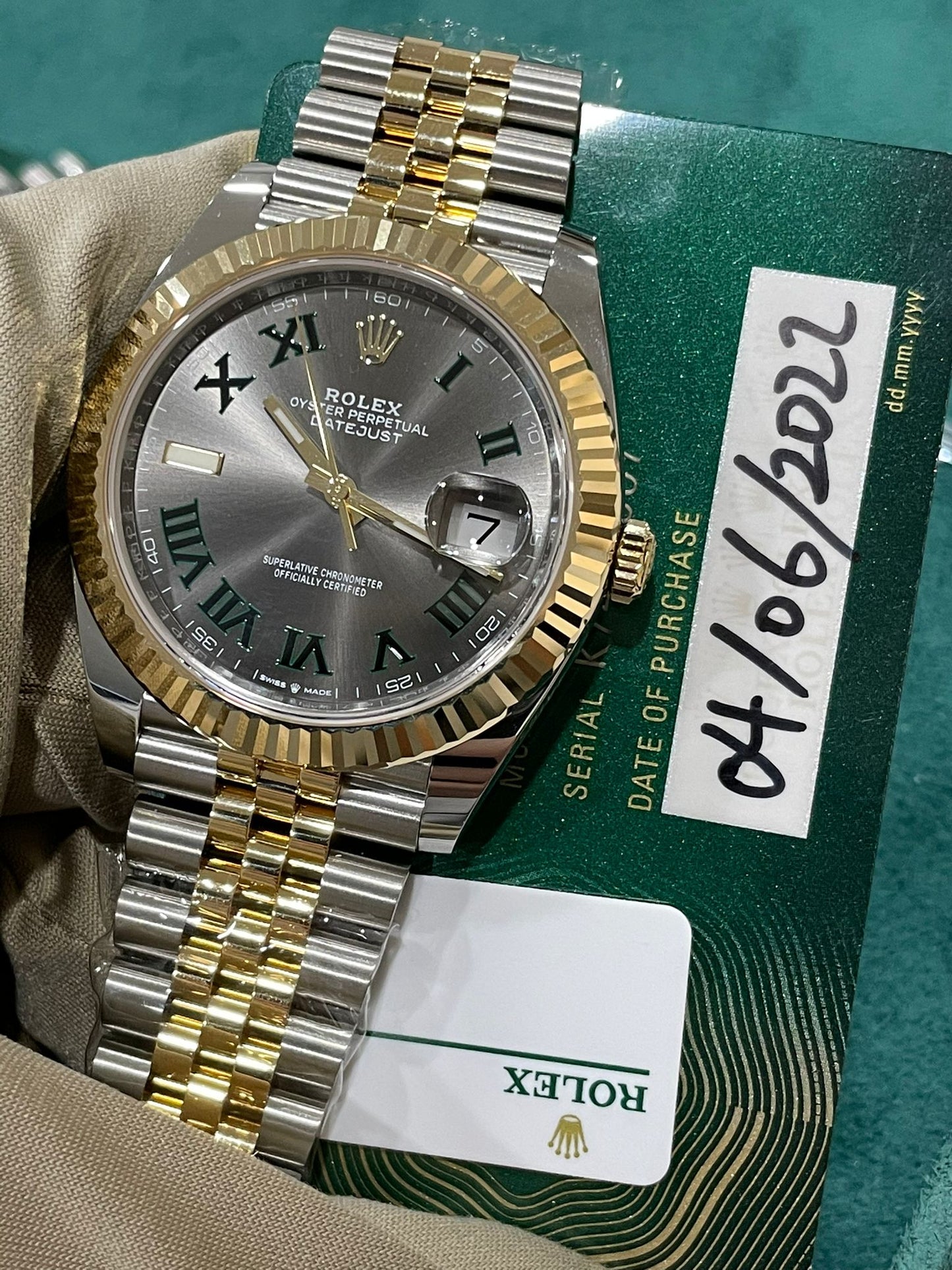 Rolex Datejust 41 Jubilee 126333