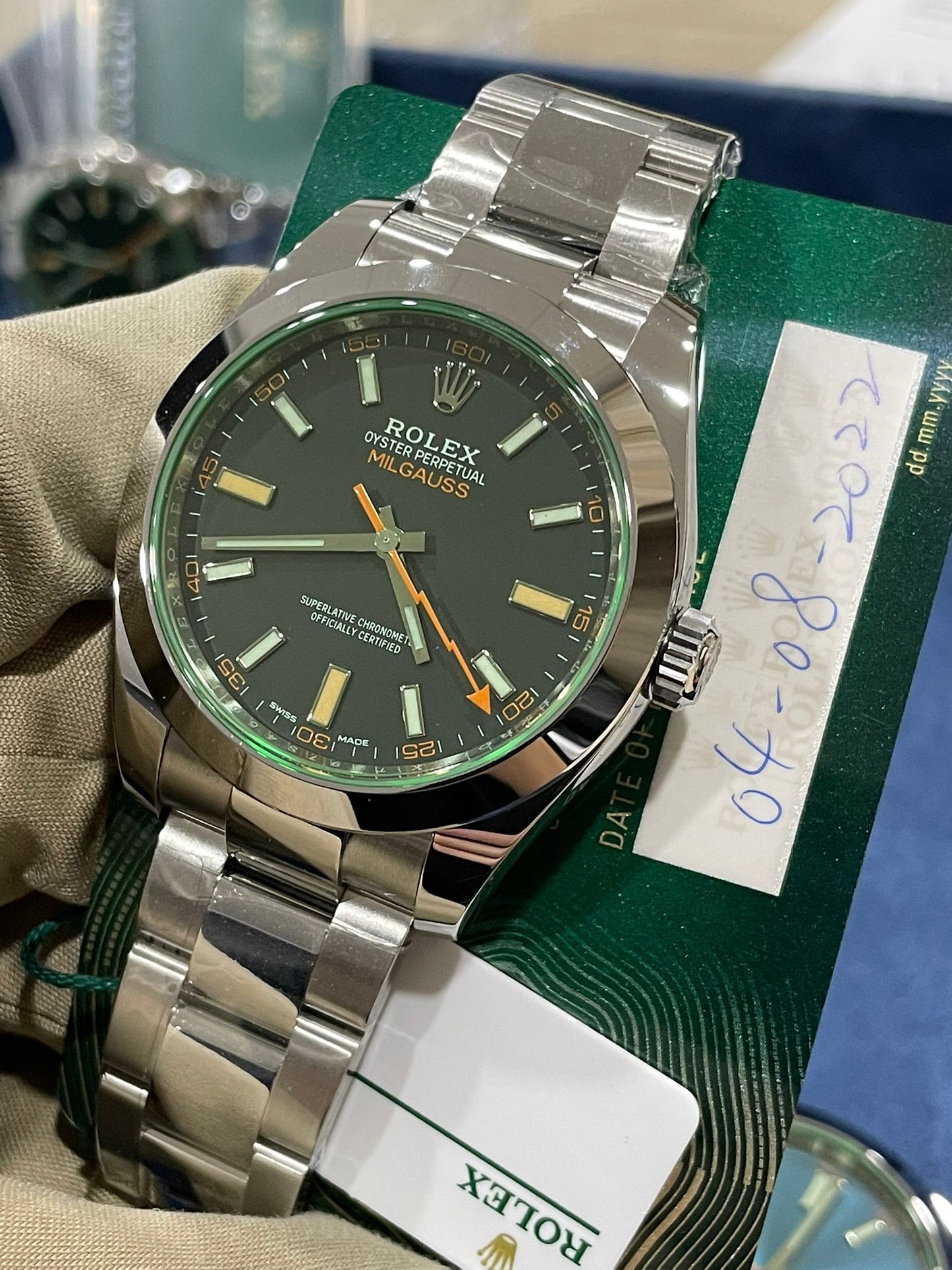 Rolex Milgauss Oyster 116400GV