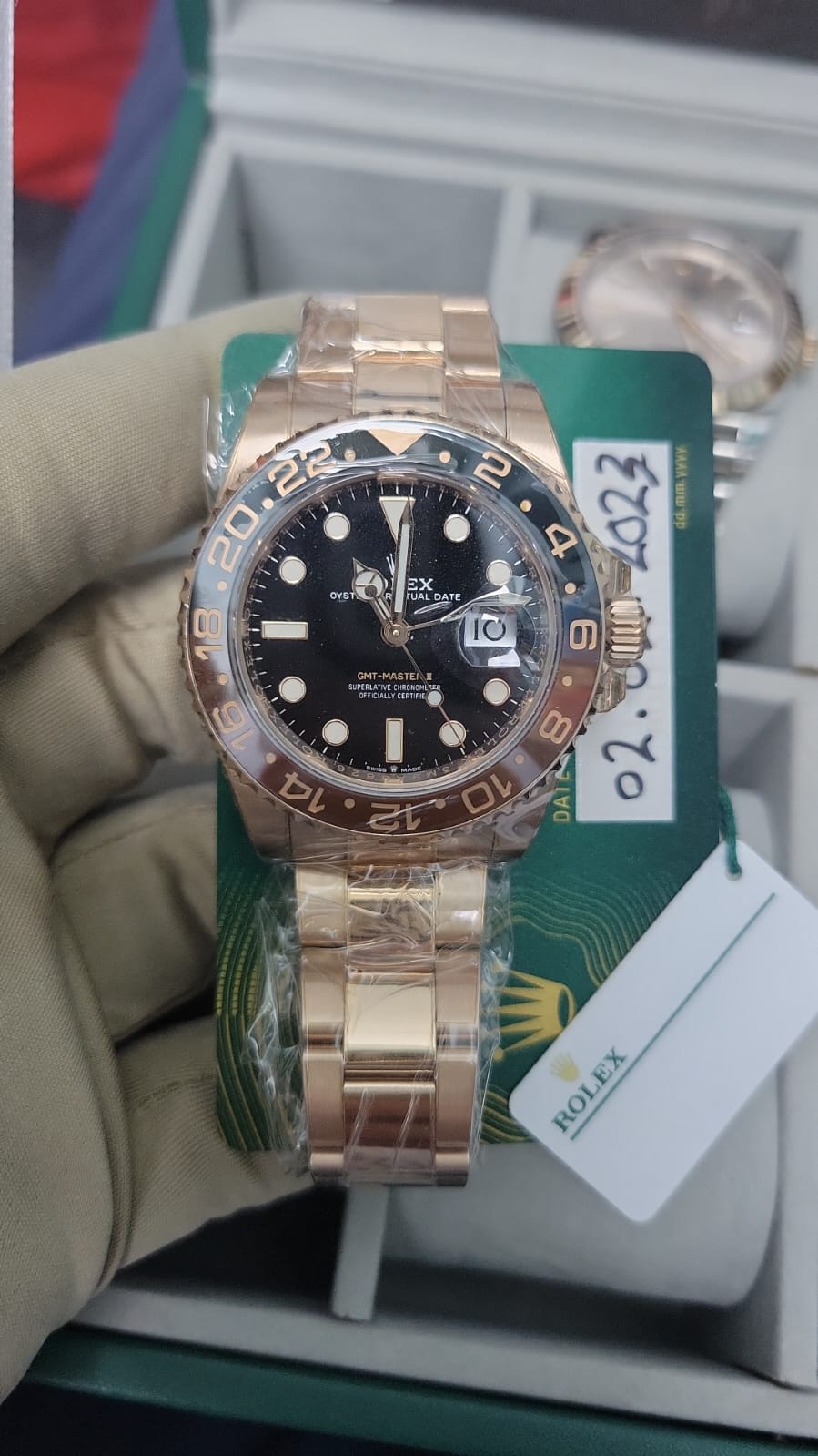 Rolex GMT Master 2 Oyster 126715CHNR