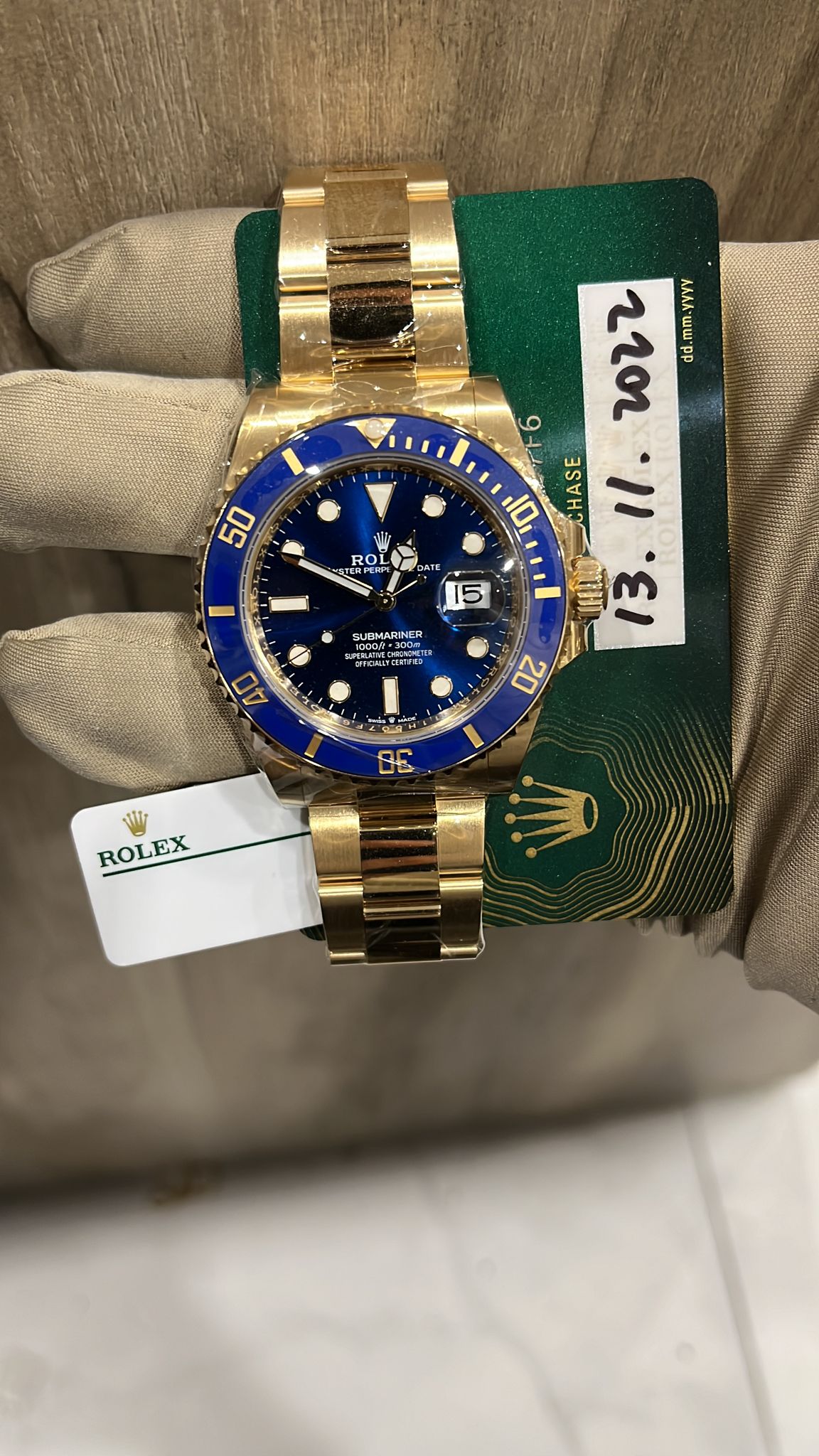 Rolex Submariner Date Oyster 126618LB