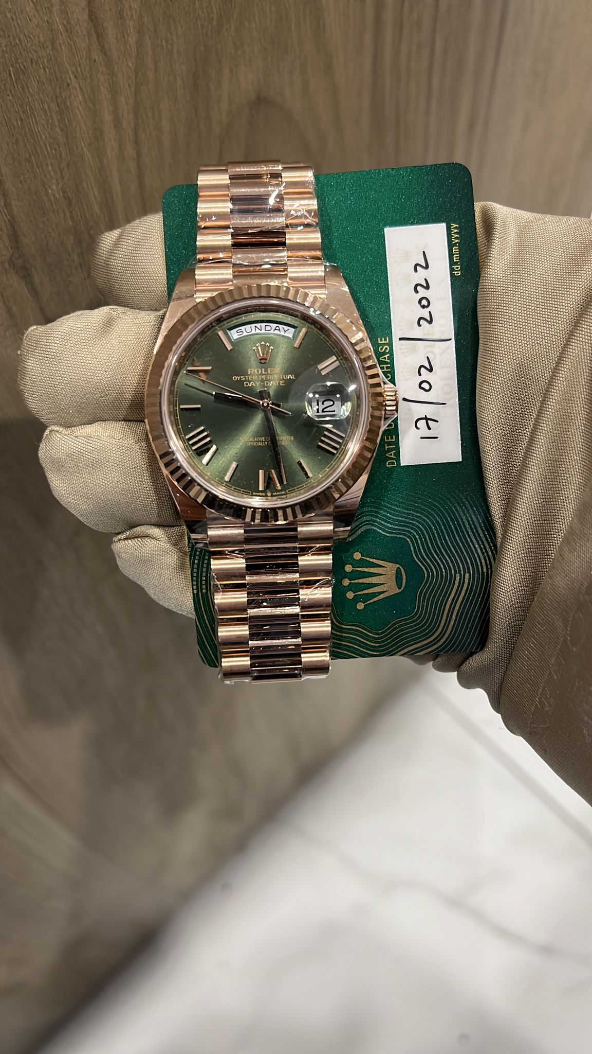 Rolex Day Date 40 Jubilee 228235