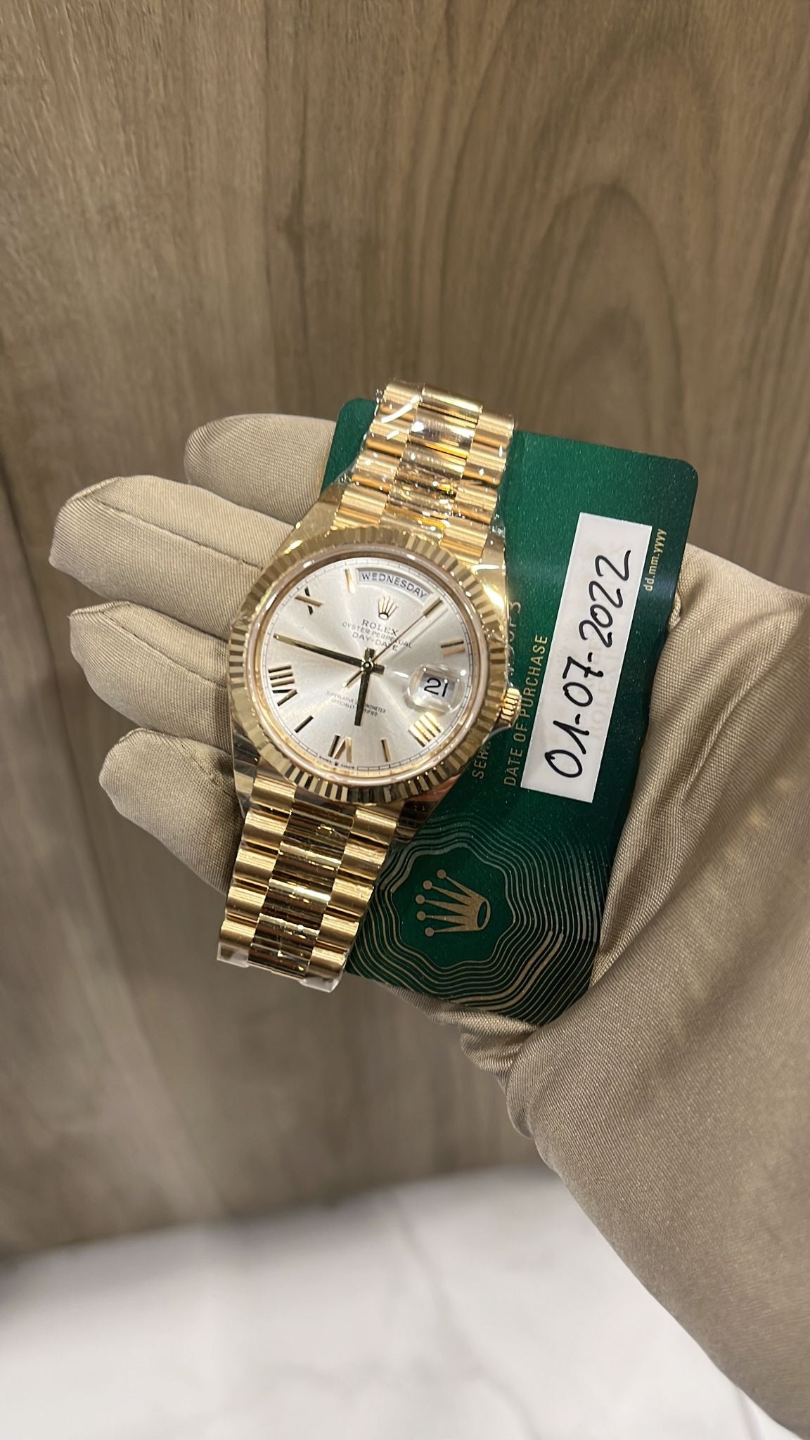 Rolex Day Date 40 President 228238