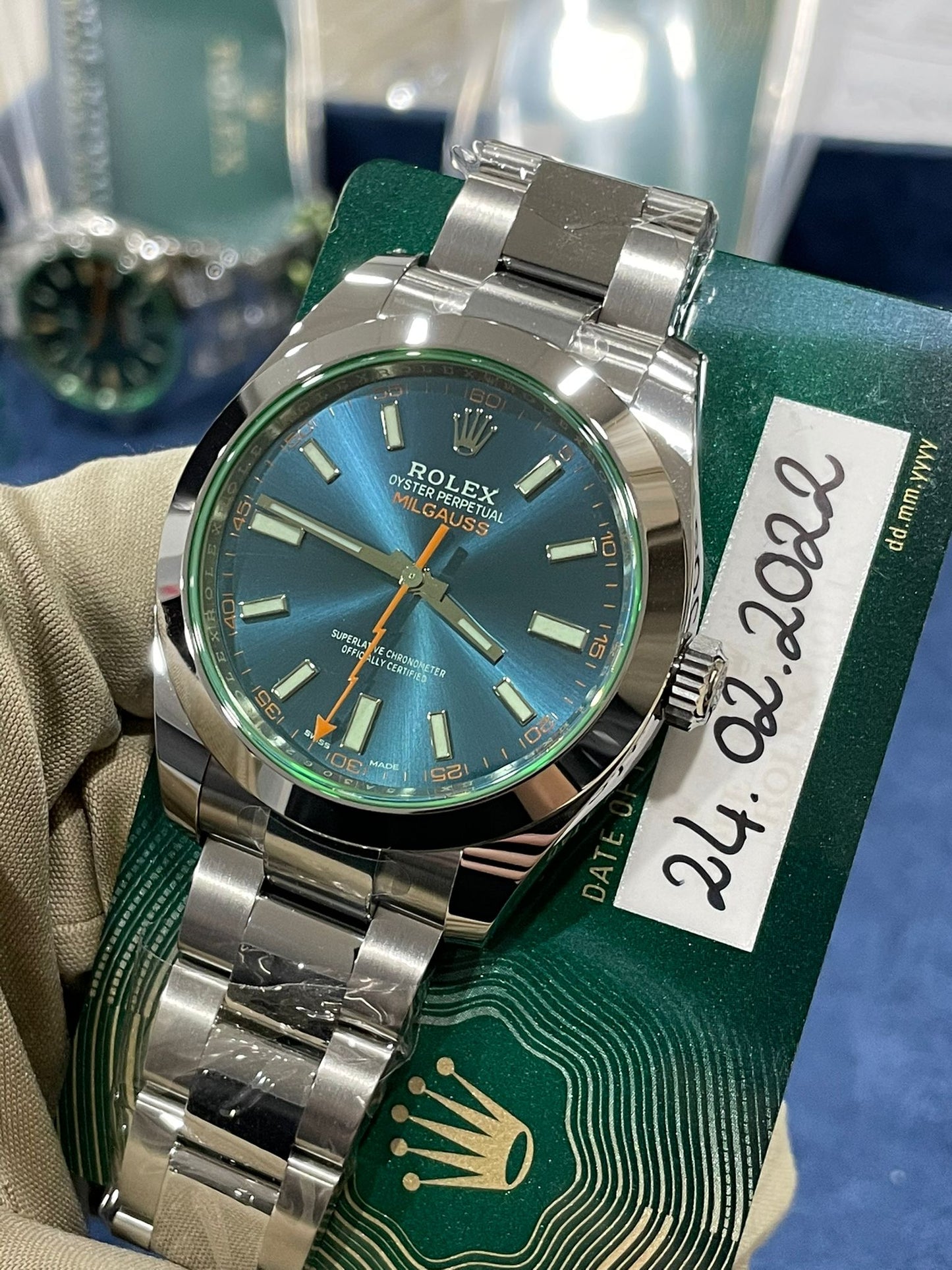 Rolex Milgauss Oyster 116400GV