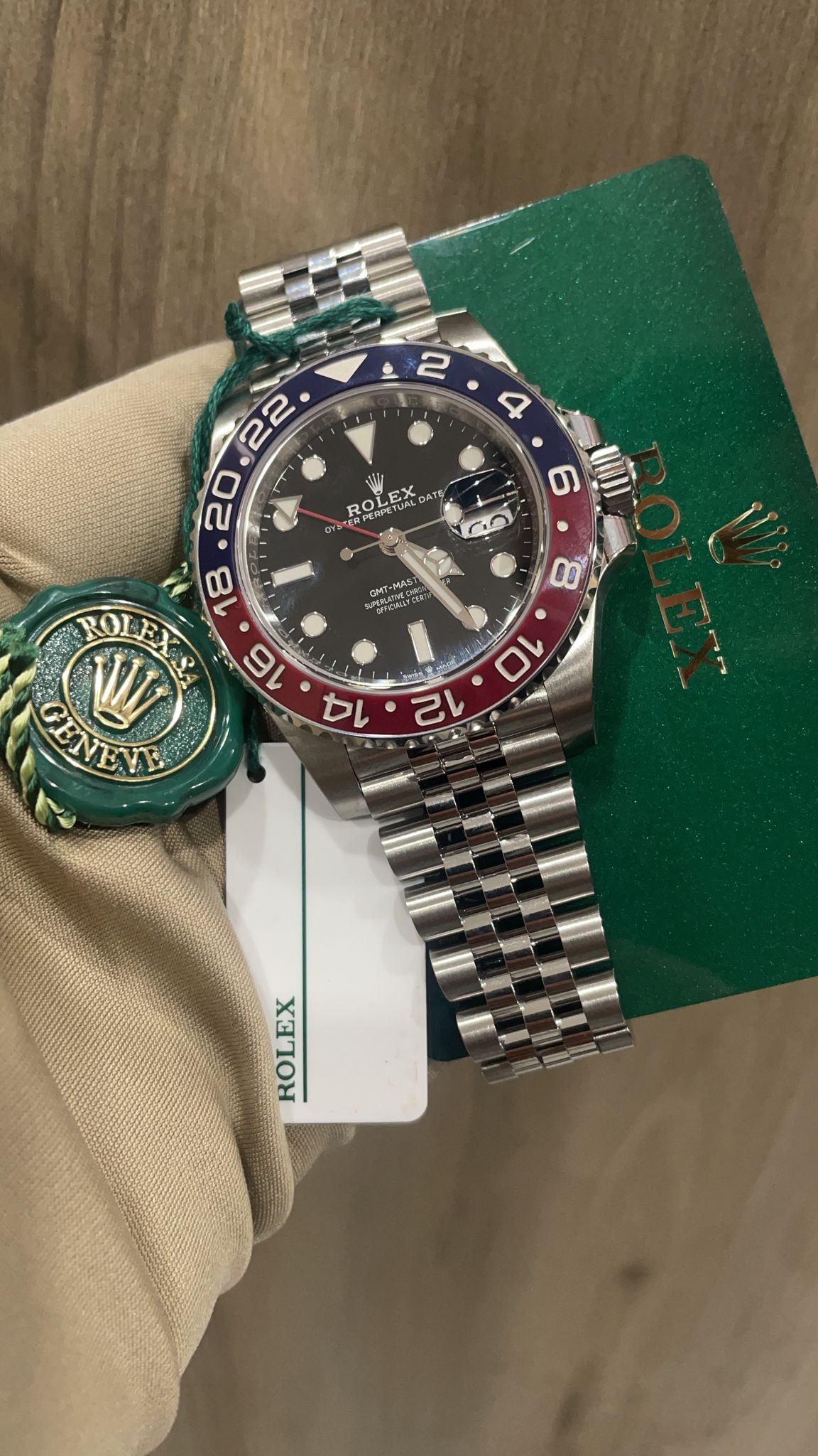 Rolex GMT Master 2 Jubilee 126710BLRO