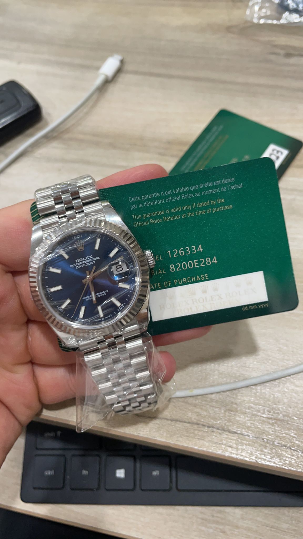 Rolex Datejust 41 Jubilee 126334