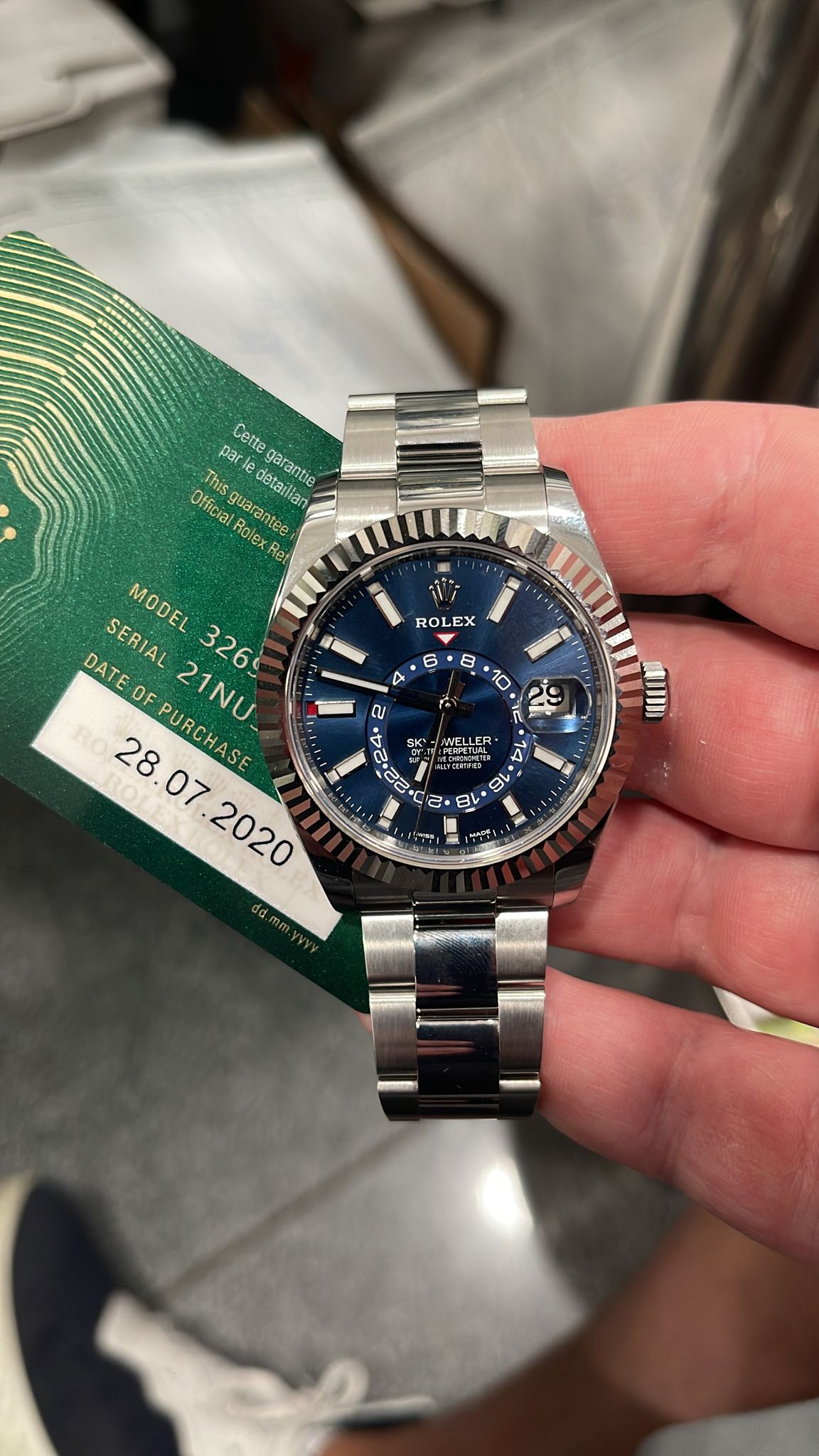 Rolex Sky Dweller Oyster 326934