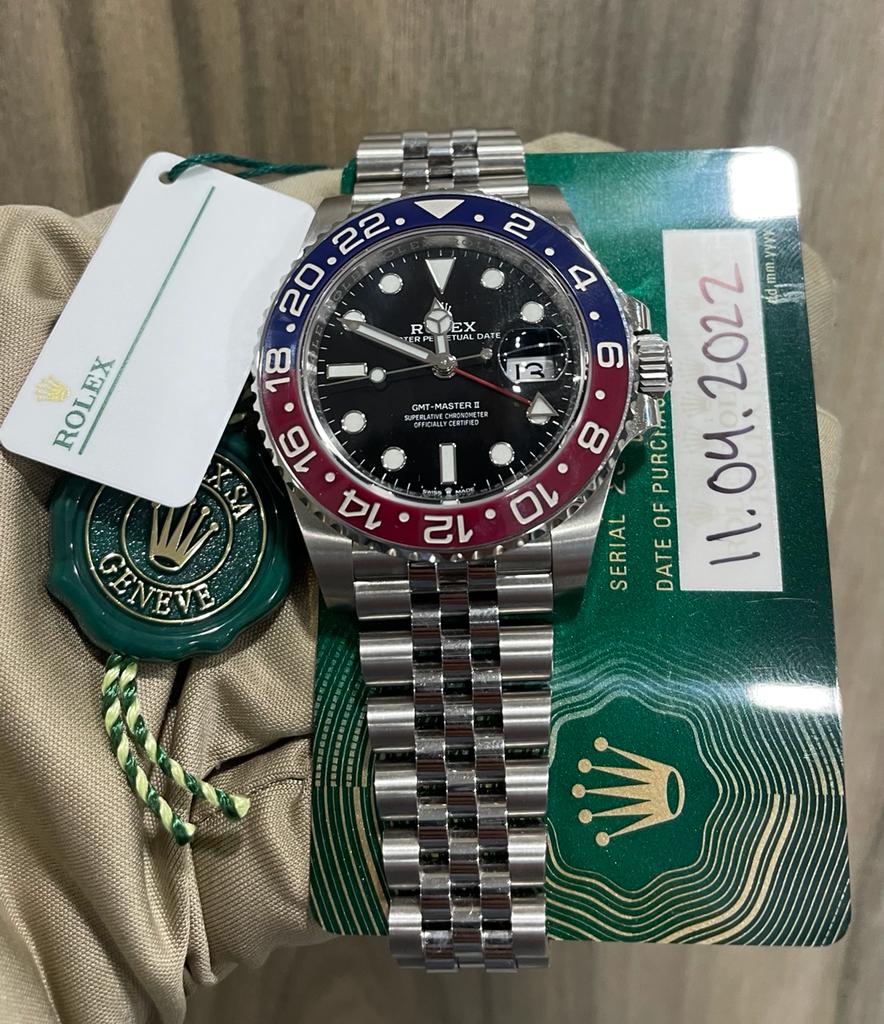 Rolex GMT Master 2 Jubilee 126710BLRO