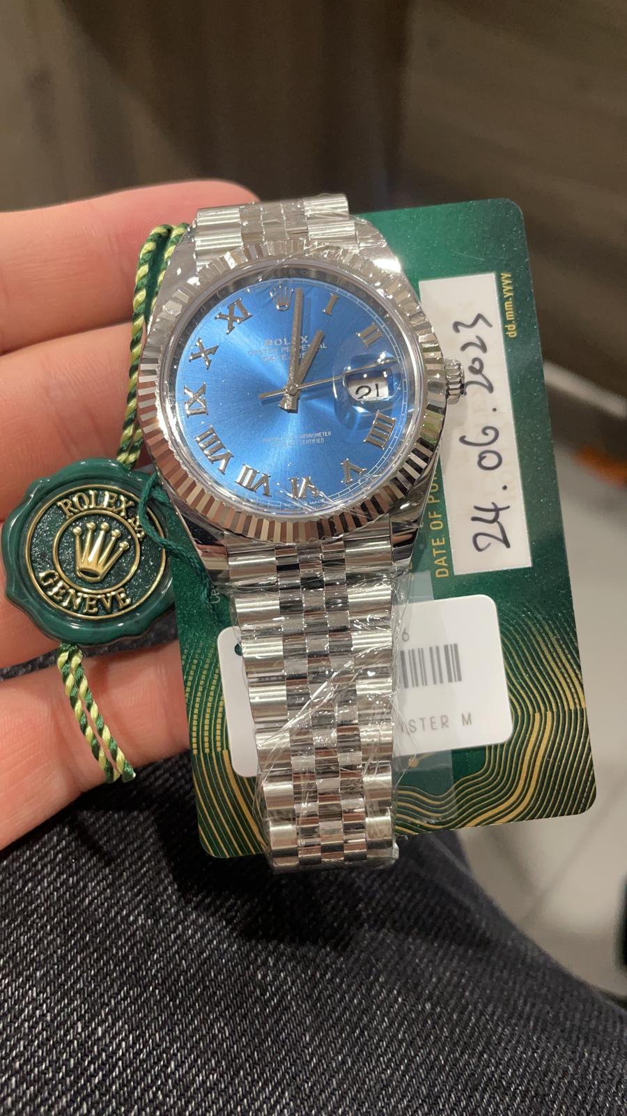 Rolex Datejust 41 Jubilee 126334