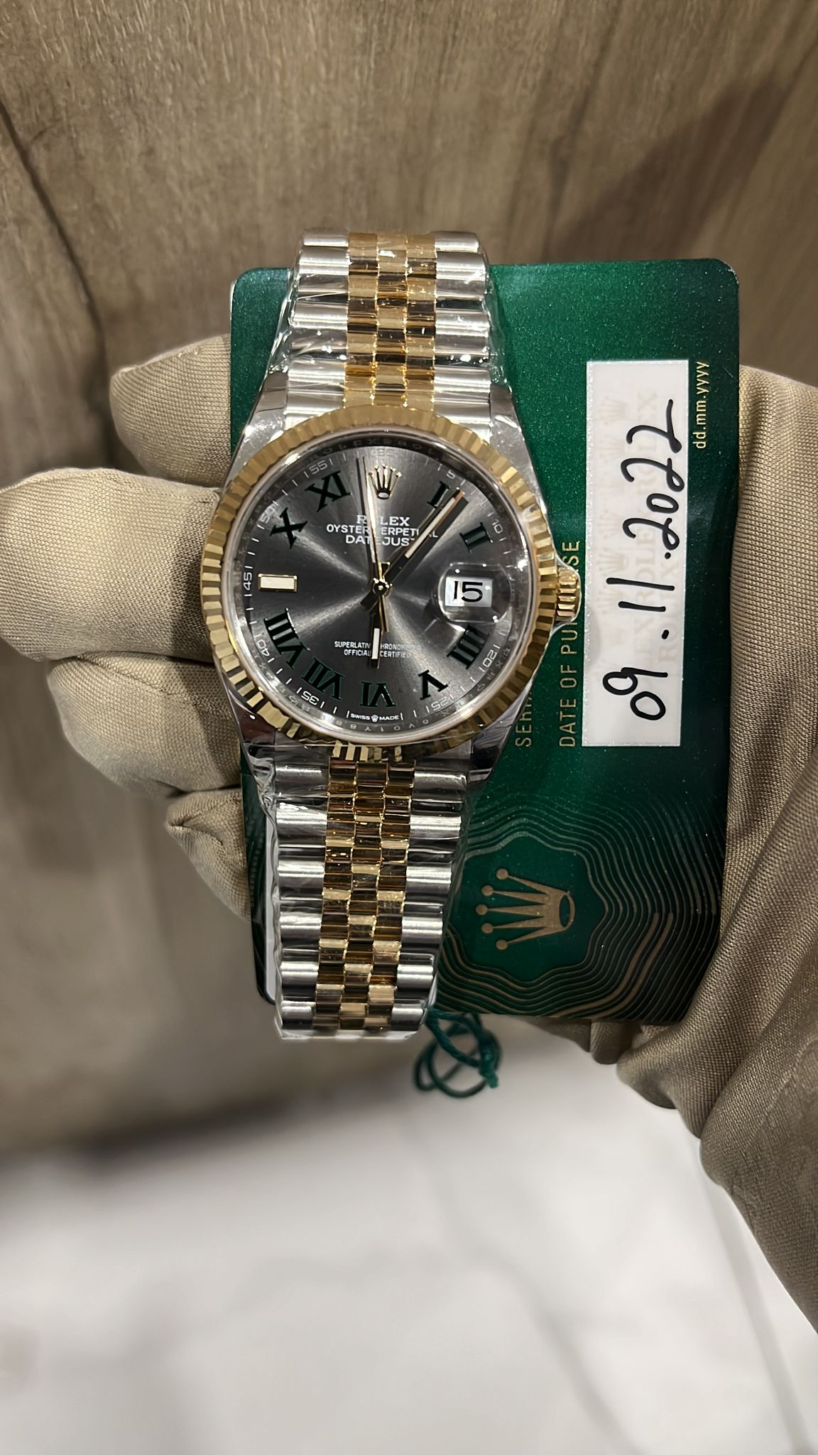 Rolex Datejust 36 Jubilee 126233