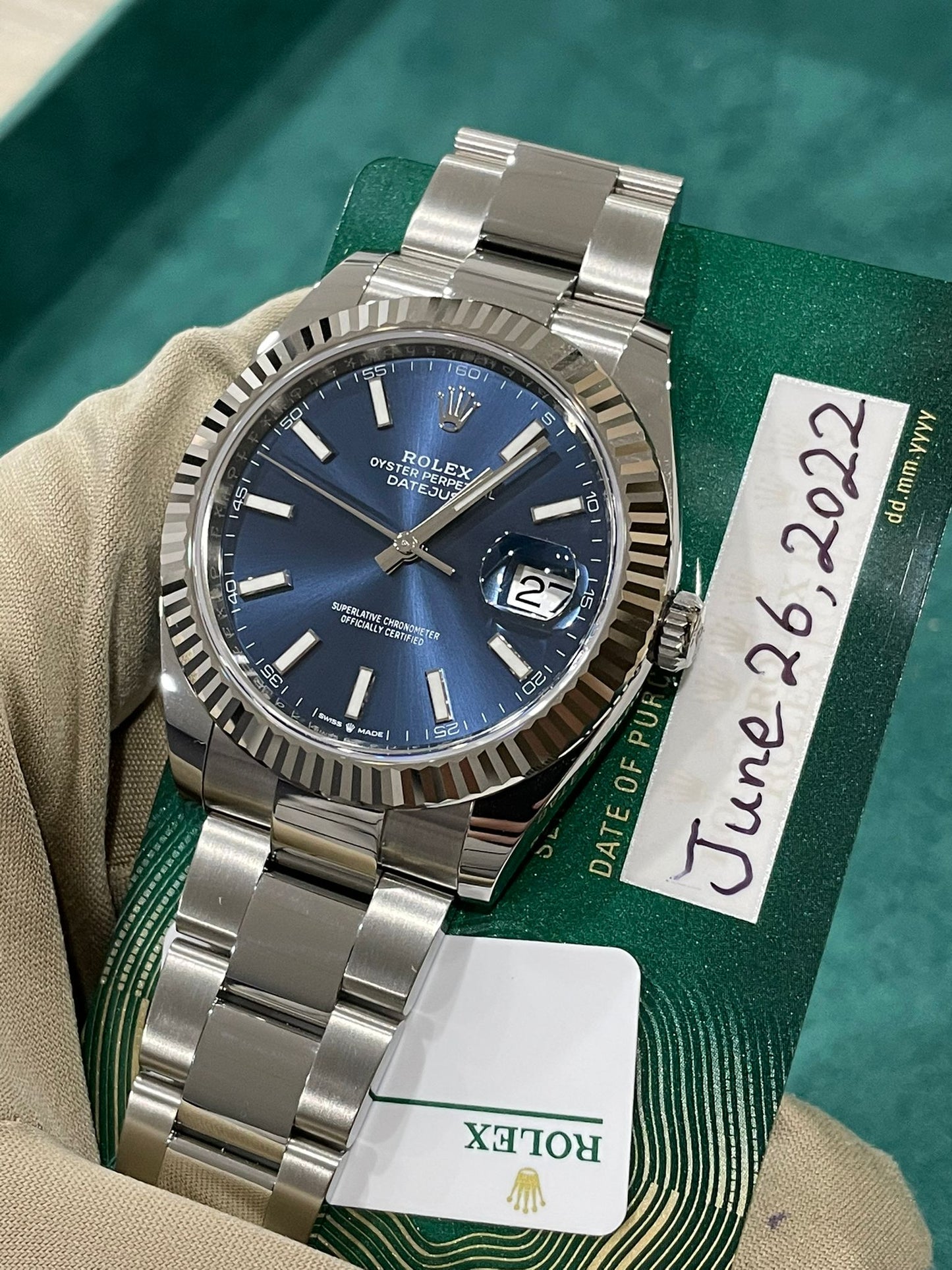 Rolex Datejust 41 Oyster 126334