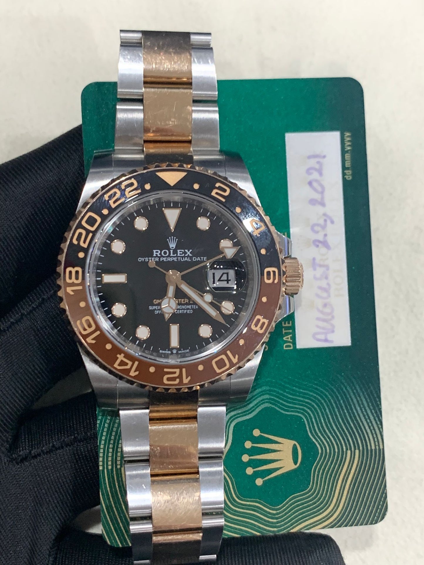 Rolex GMT Master 2 Oyster 126711CHNR