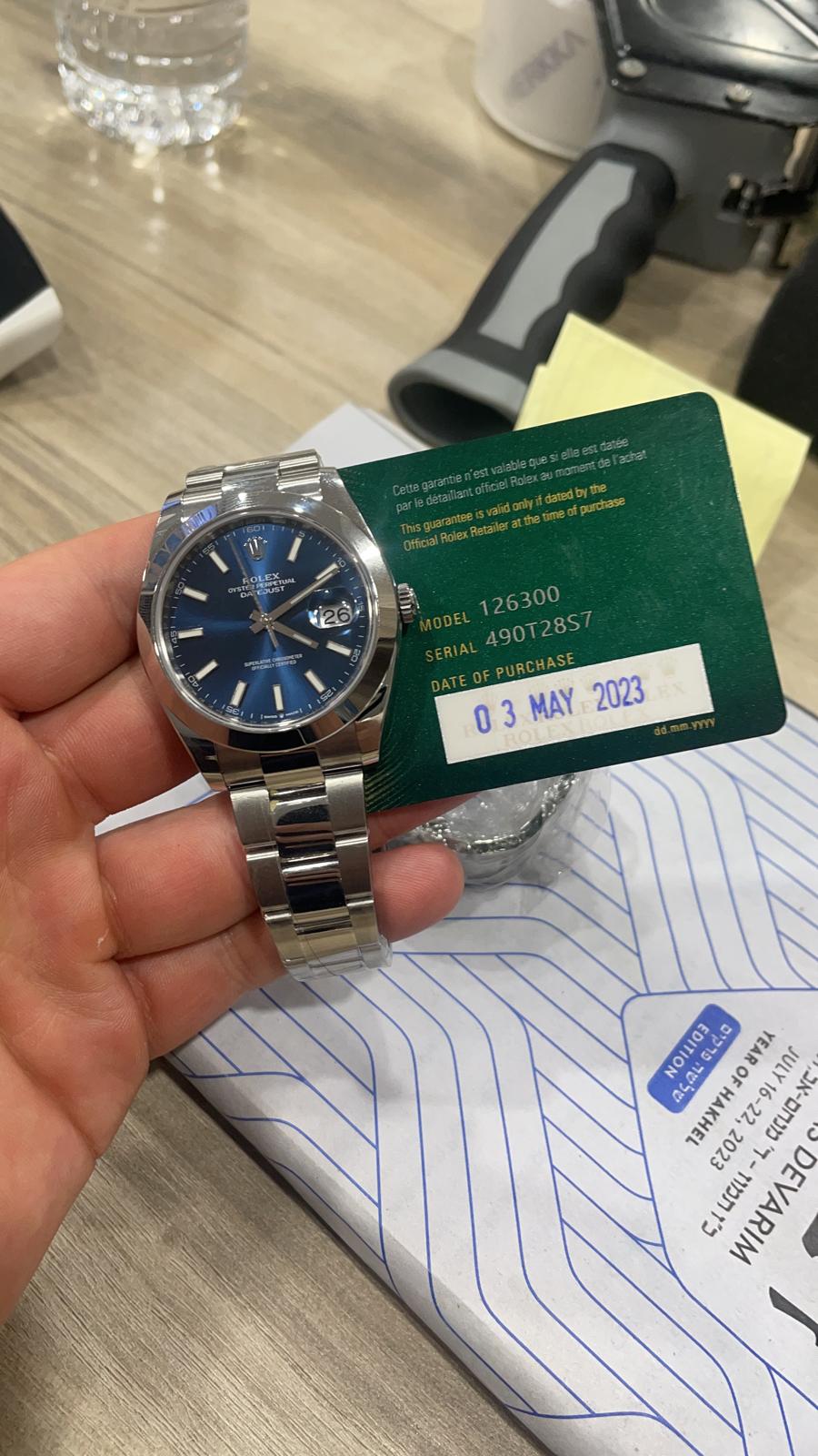 Rolex Datejust 41 Oyster 126300