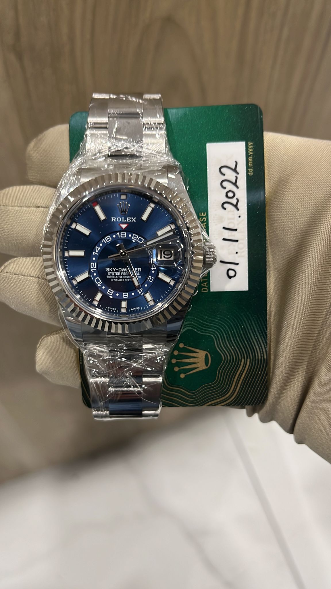 Rolex Sky Dweller Oyster 326934