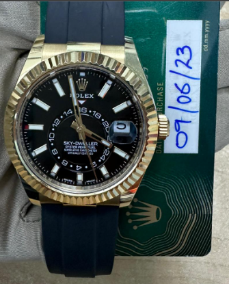 Rolex Sky Dweller OysterFlex 326238