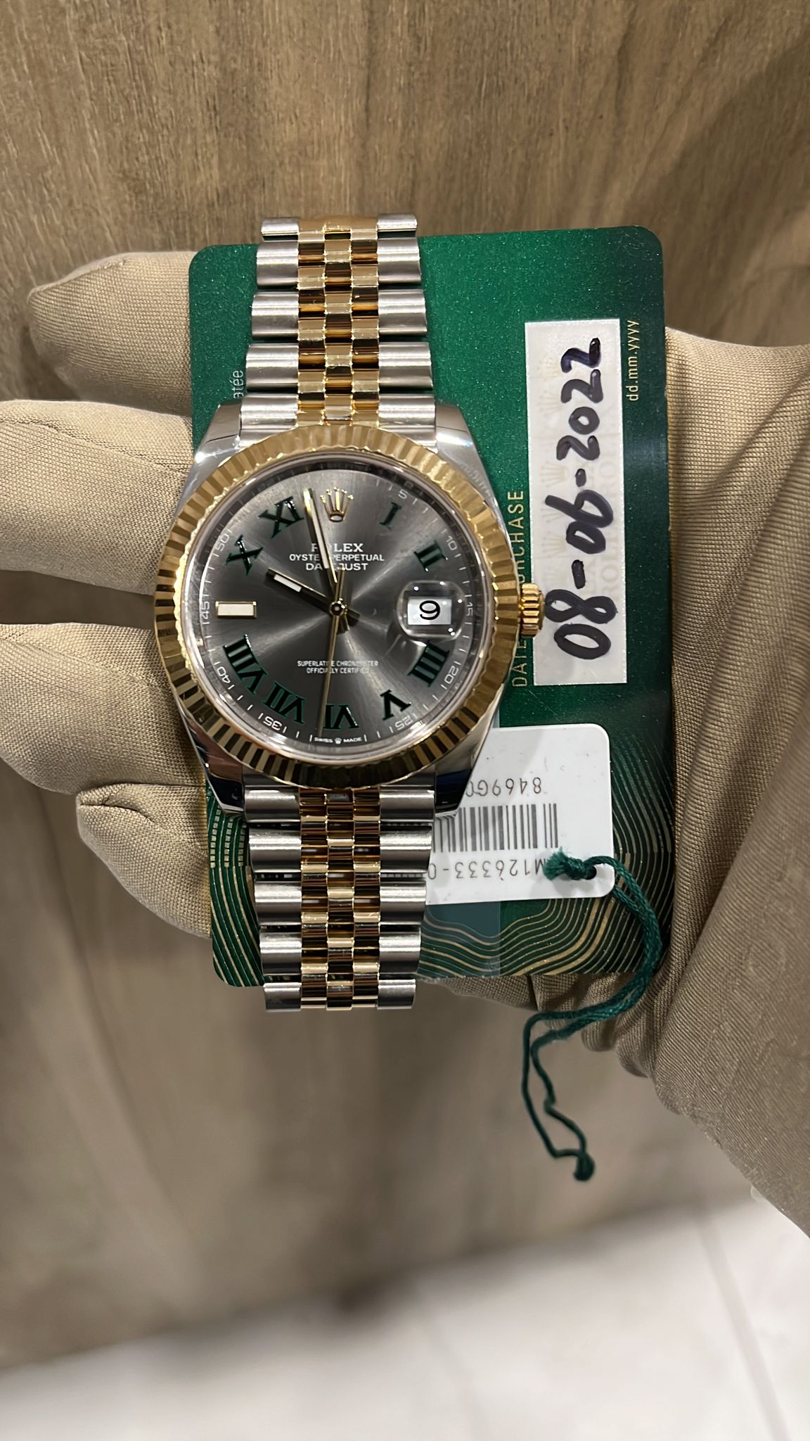 Rolex Datejust 41 Jubilee 126333