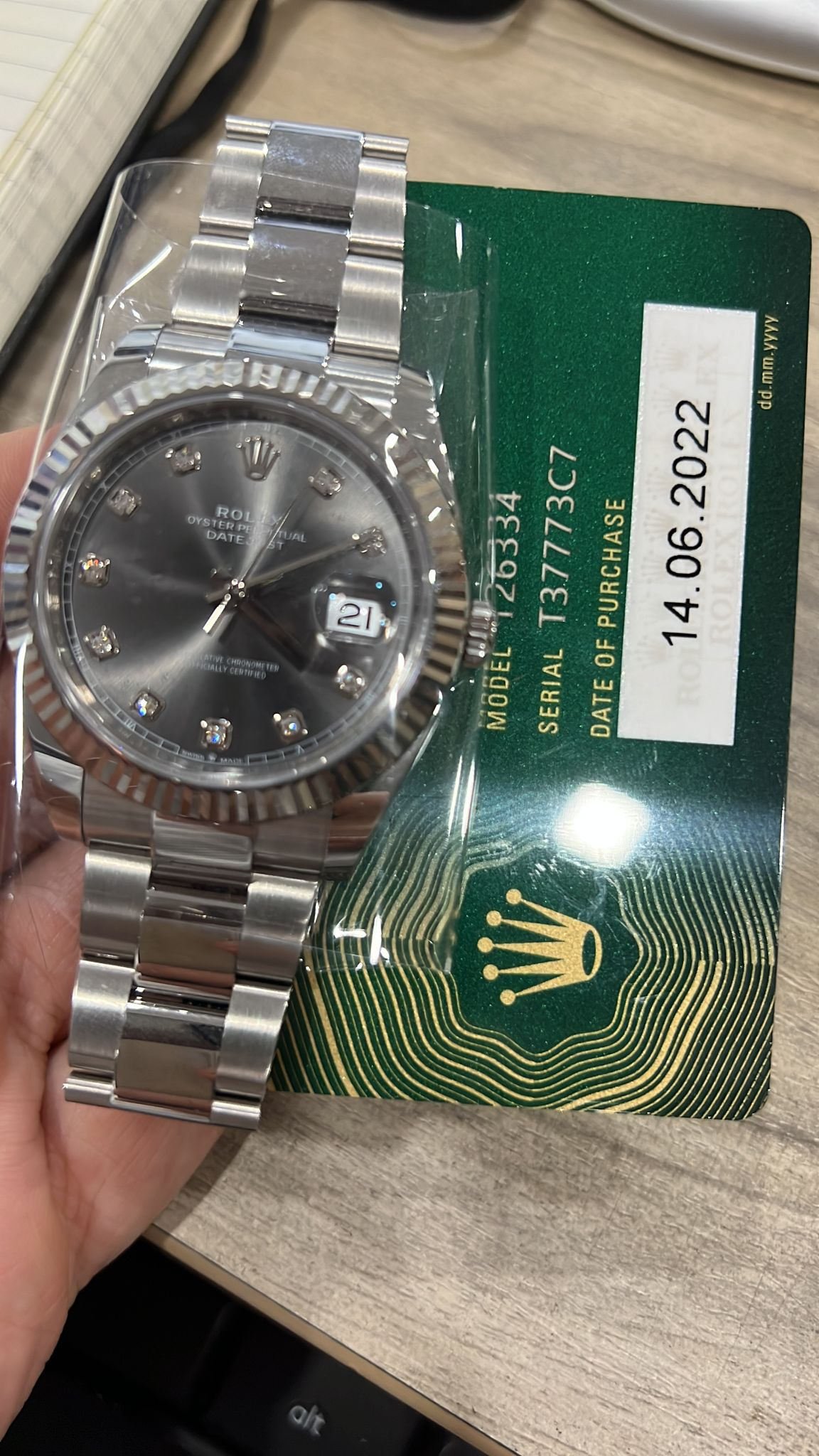 Rolex Datejust 41 Oyster 126334