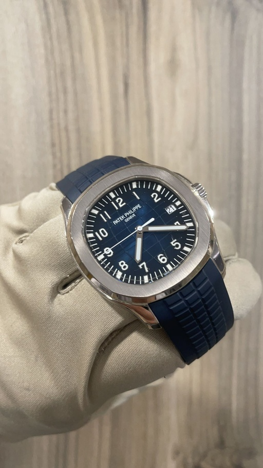 Patek Aquanaught Rubber 5168G Blue