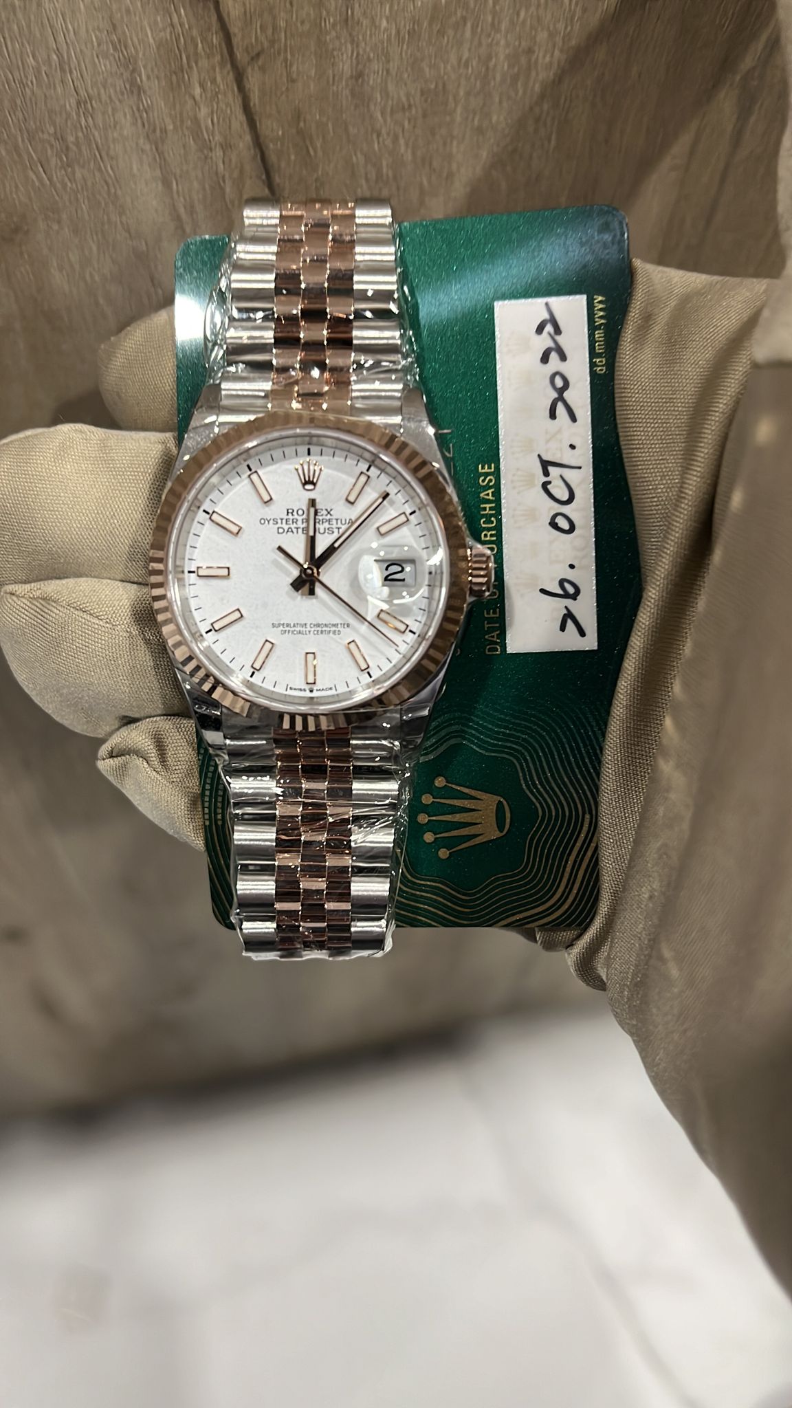 Rolex Datejust 36 Jubilee 126231