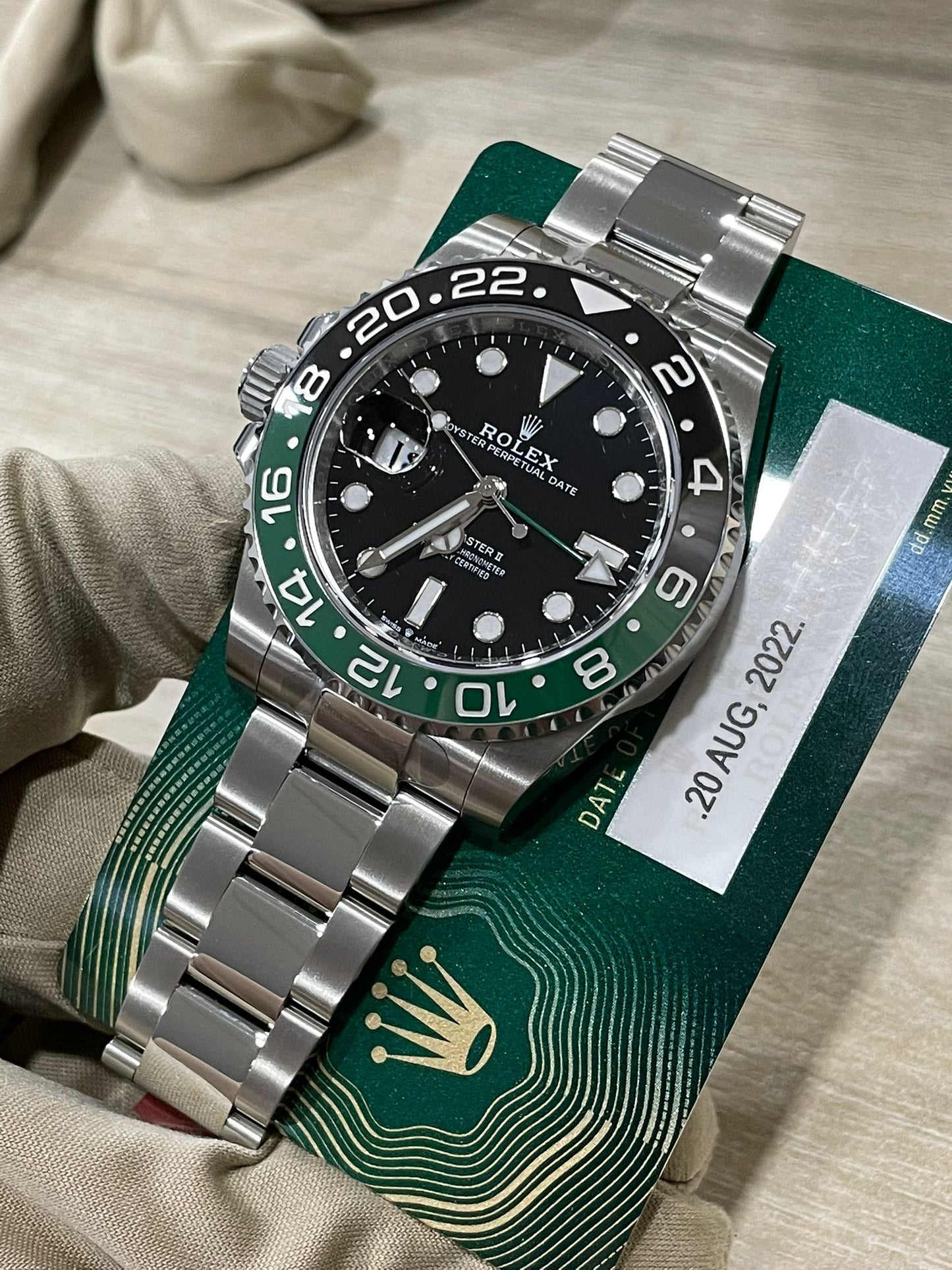 Rolex GMT Master 2 Oyster 126720VTNR