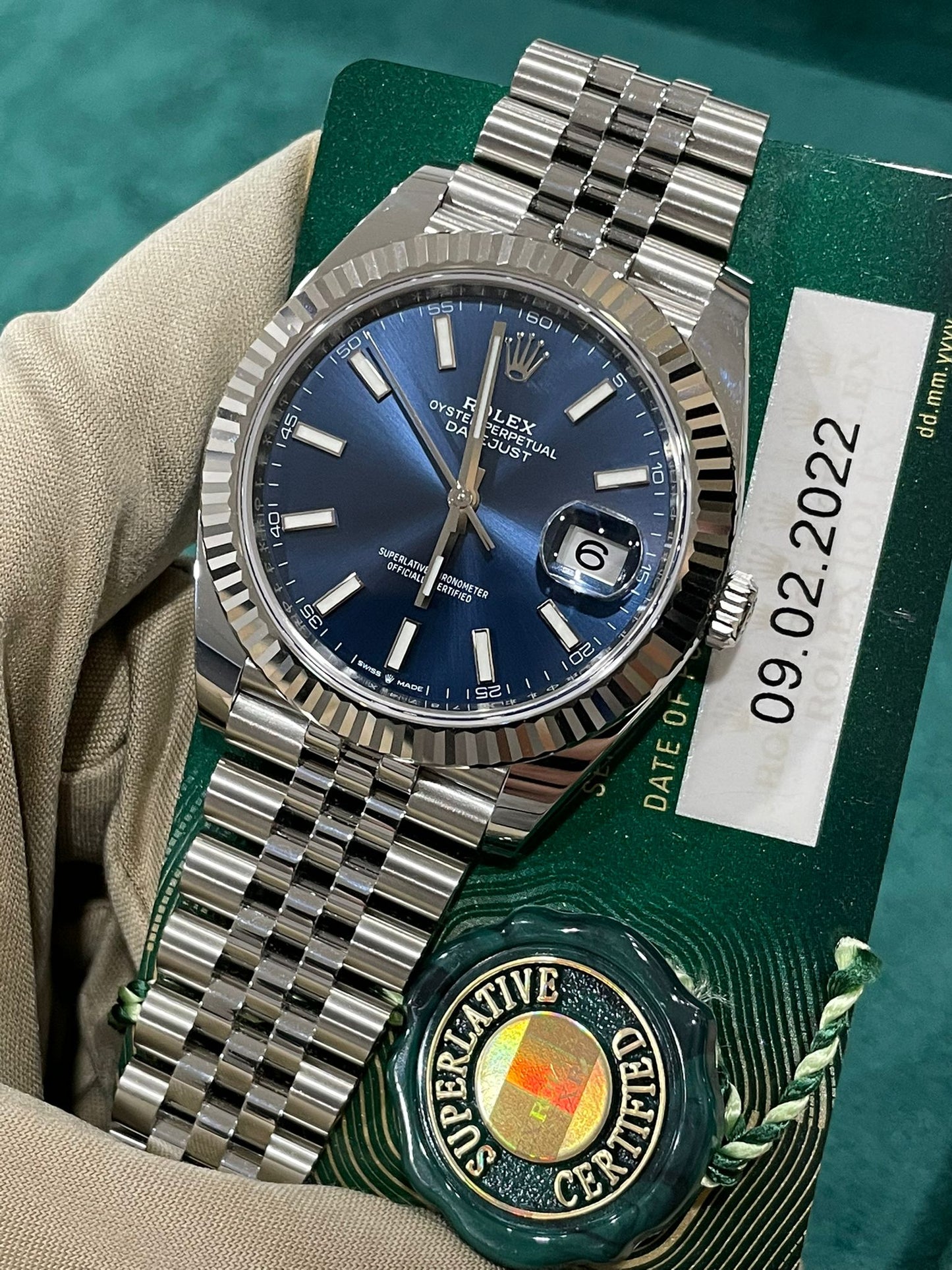 Rolex Datejust 41 Jubilee 126334