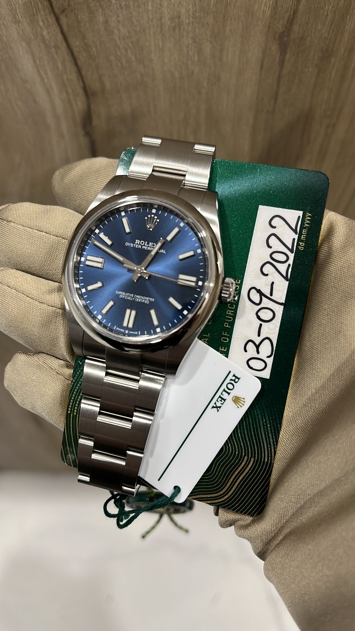 Rolex Oyster Perpetual 41 Oyster 124300