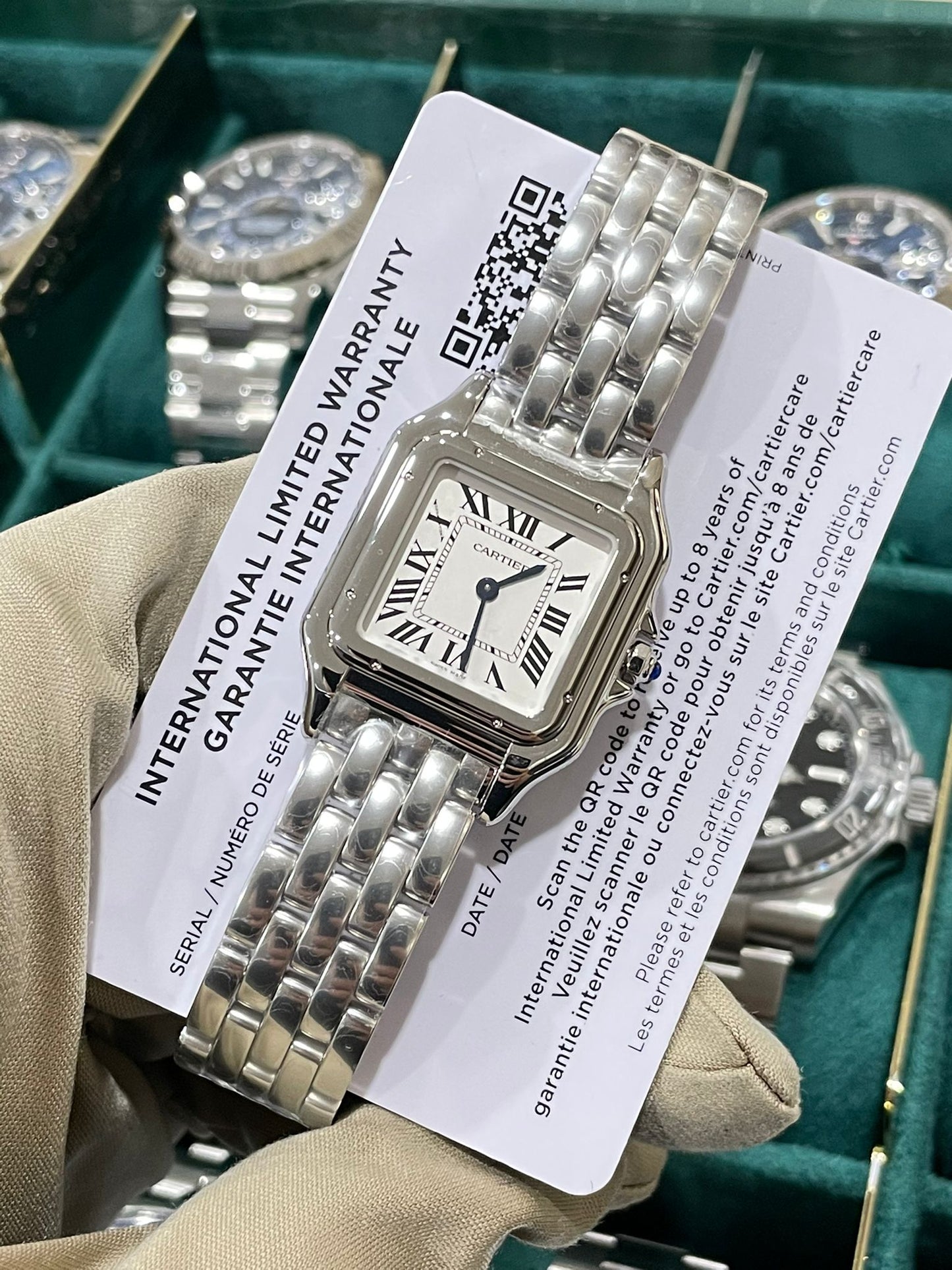 Cartier  Steel WSPN0007